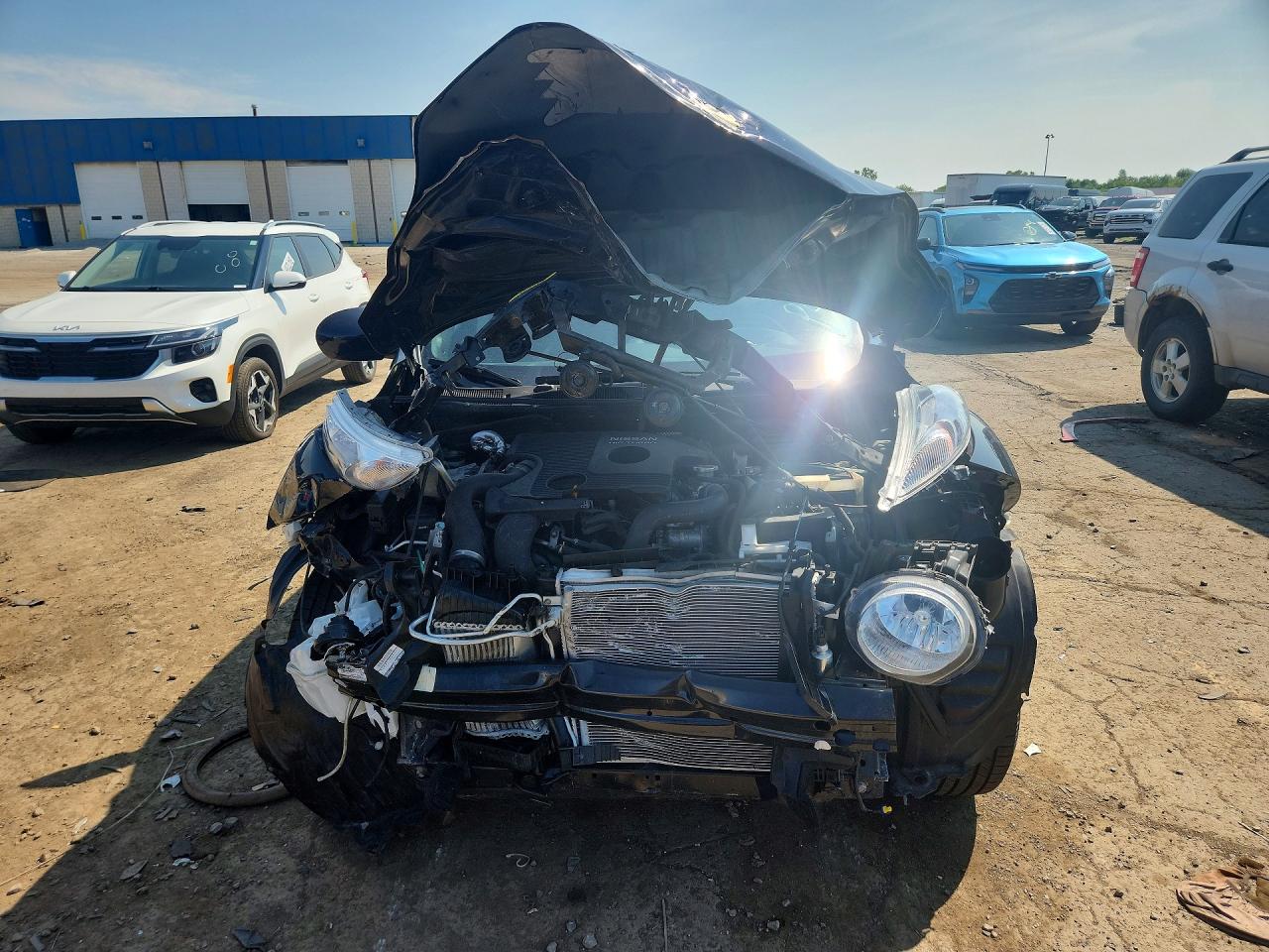 2014 Nissan Juke Sv Черный vin: JN8AF5MR2ET357974