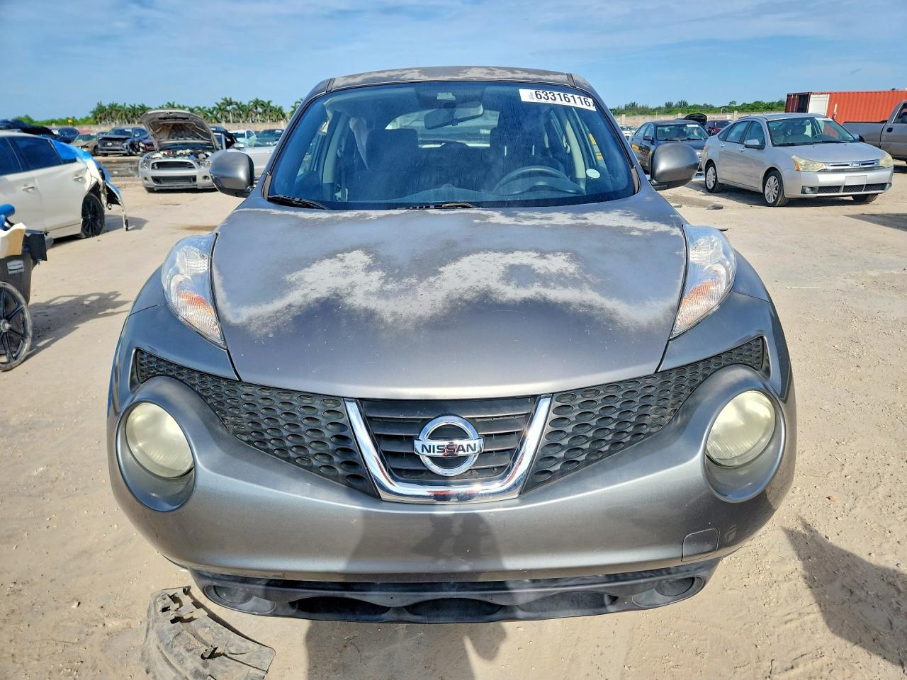 2014 Nissan Juke S Gray vin: JN8AF5MR2ET362186