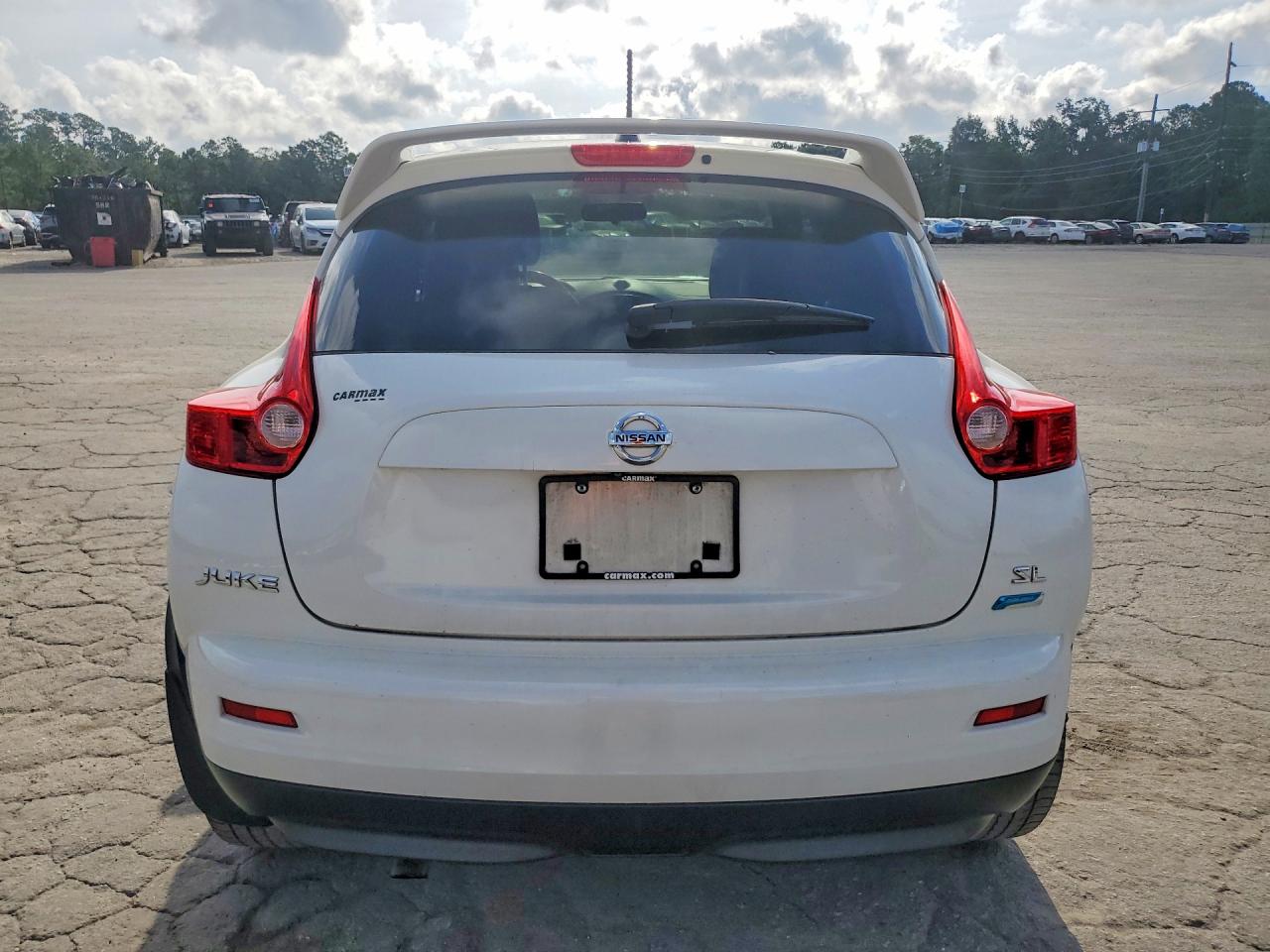2014 Nissan Juke Sl White vin: JN8AF5MR2ET453703