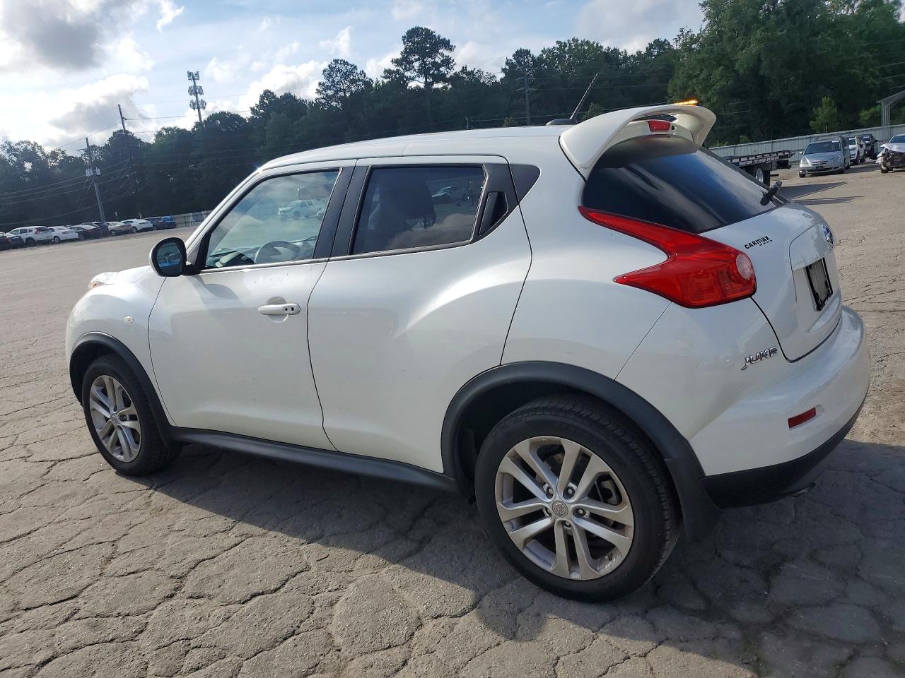 2014 Nissan Juke Sl White vin: JN8AF5MR2ET453703