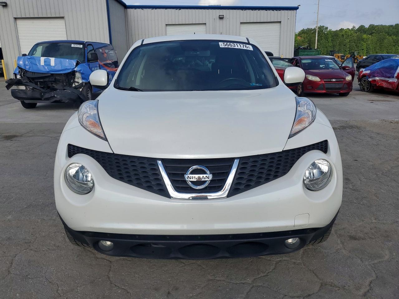2014 Nissan Juke Sl White vin: JN8AF5MR2ET453703
