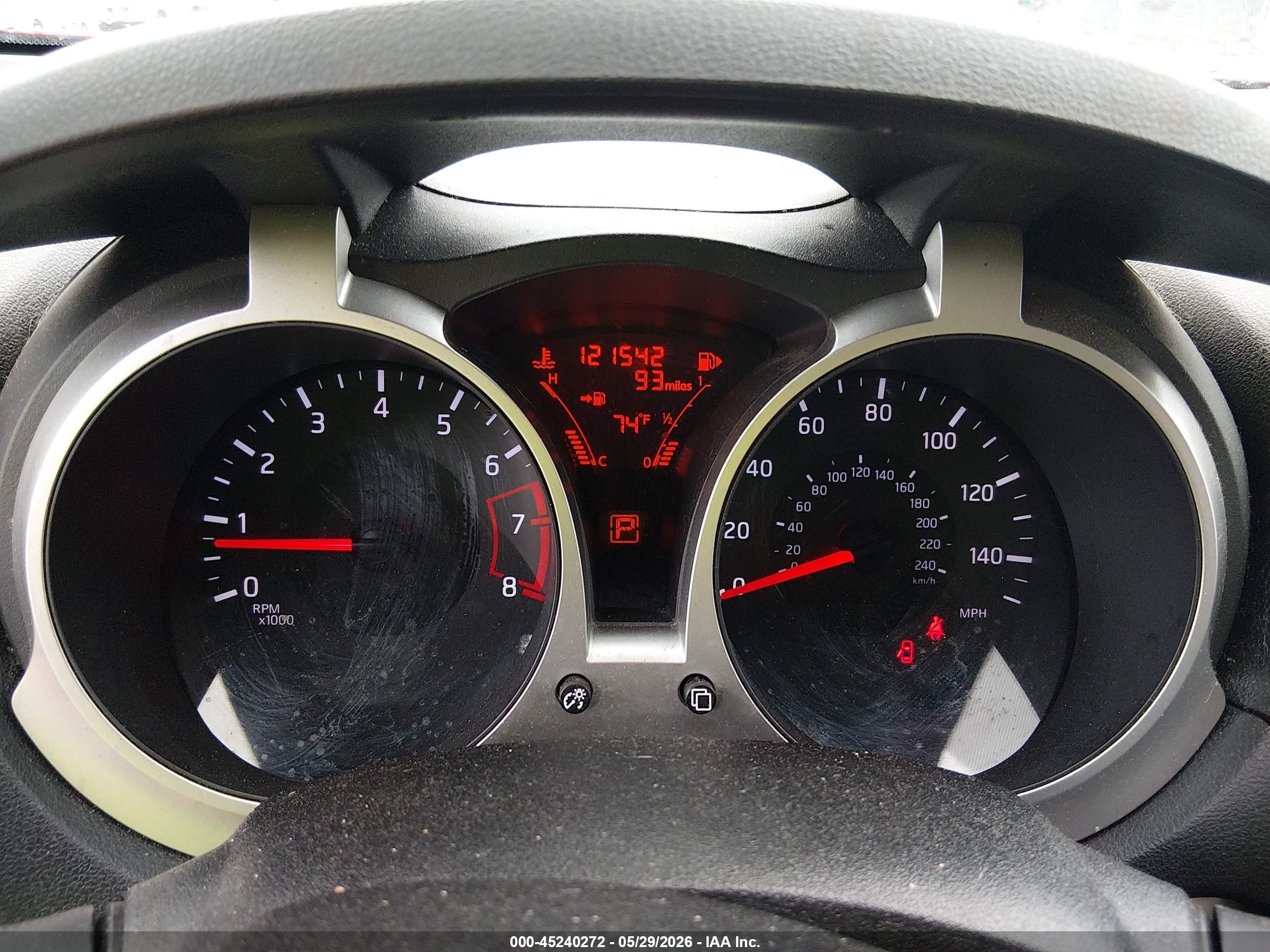 2015 Nissan Juke Sl Red vin: JN8AF5MR2FT502660