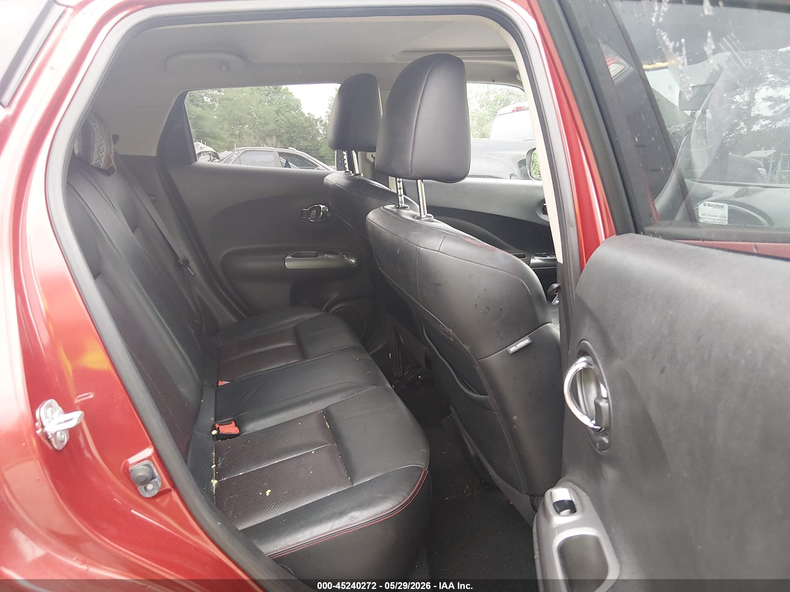 2015 Nissan Juke Sl Red vin: JN8AF5MR2FT502660