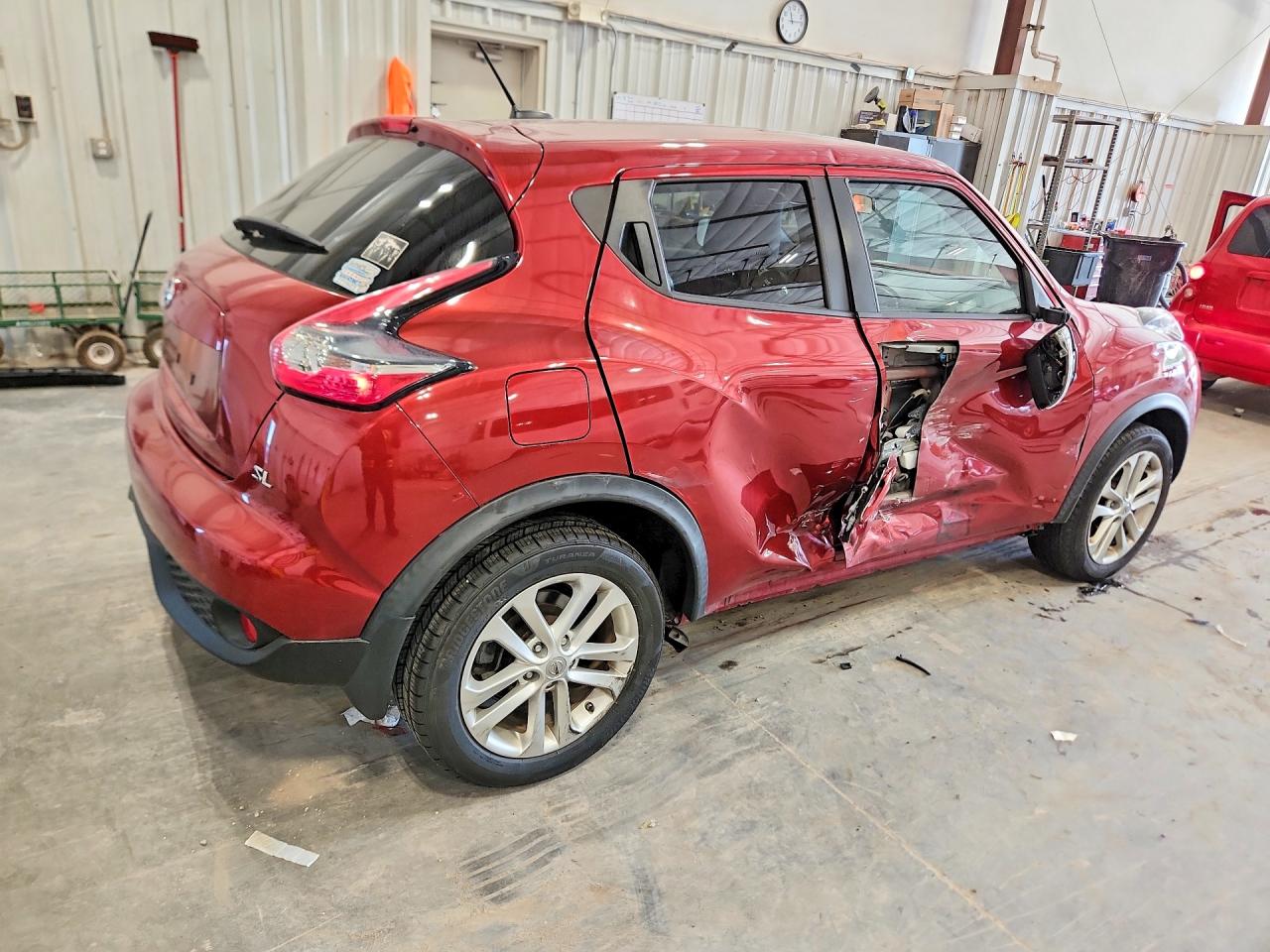 2015 Nissan Juke Sl Red vin: JN8AF5MR2FT503842