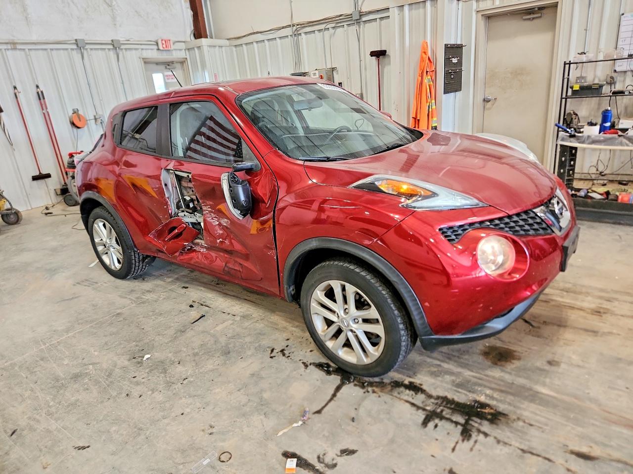 2015 Nissan Juke Sl Red vin: JN8AF5MR2FT503842