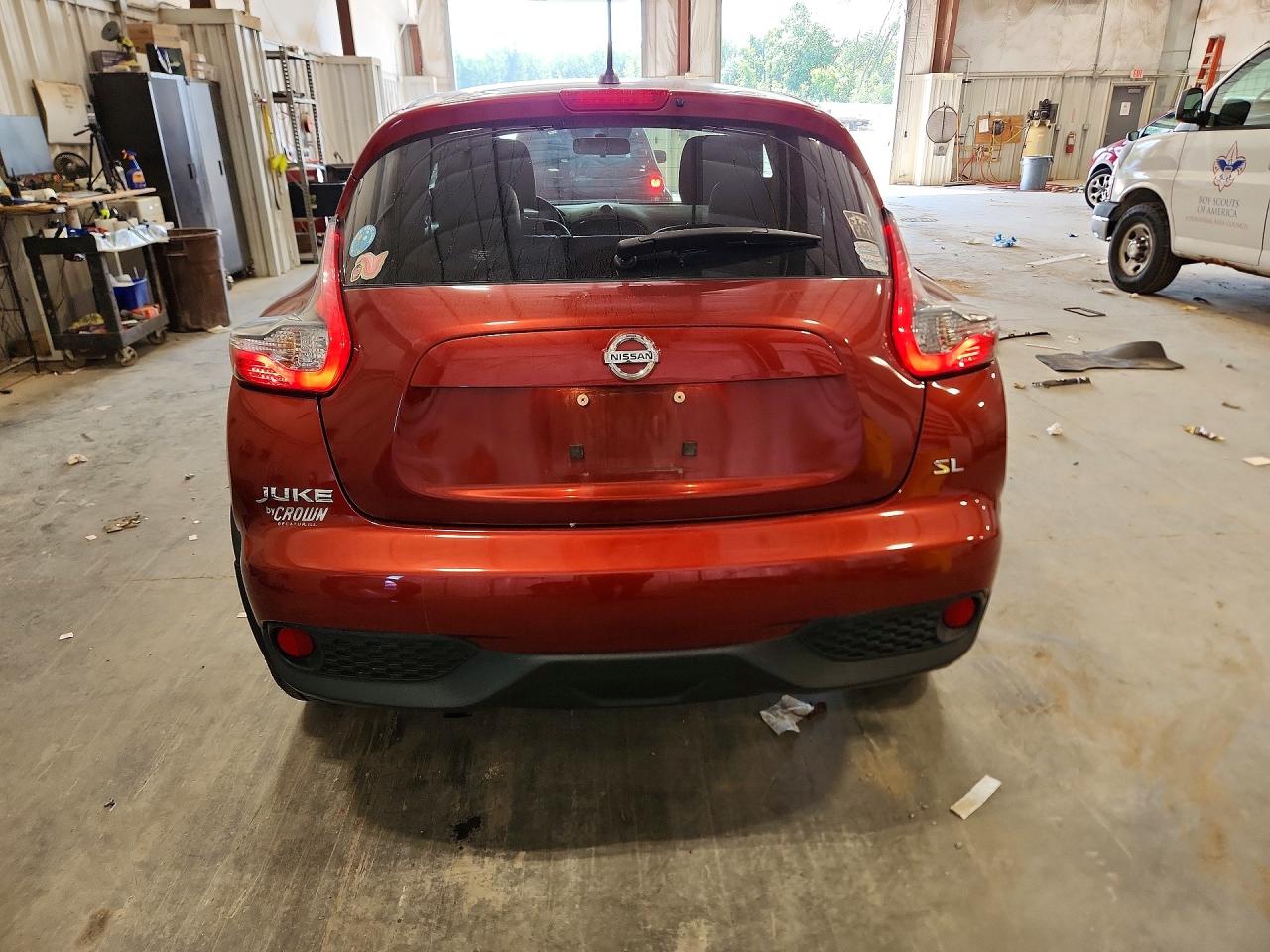 2015 Nissan Juke Sl Red vin: JN8AF5MR2FT503842