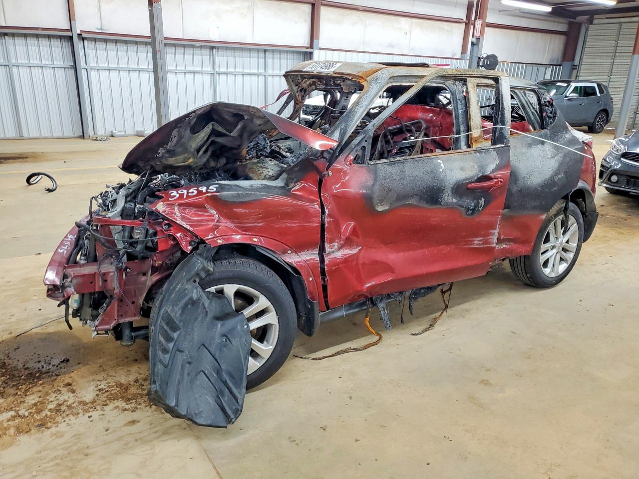 2015 Nissan Juke Sv Red vin: JN8AF5MR2FT508250