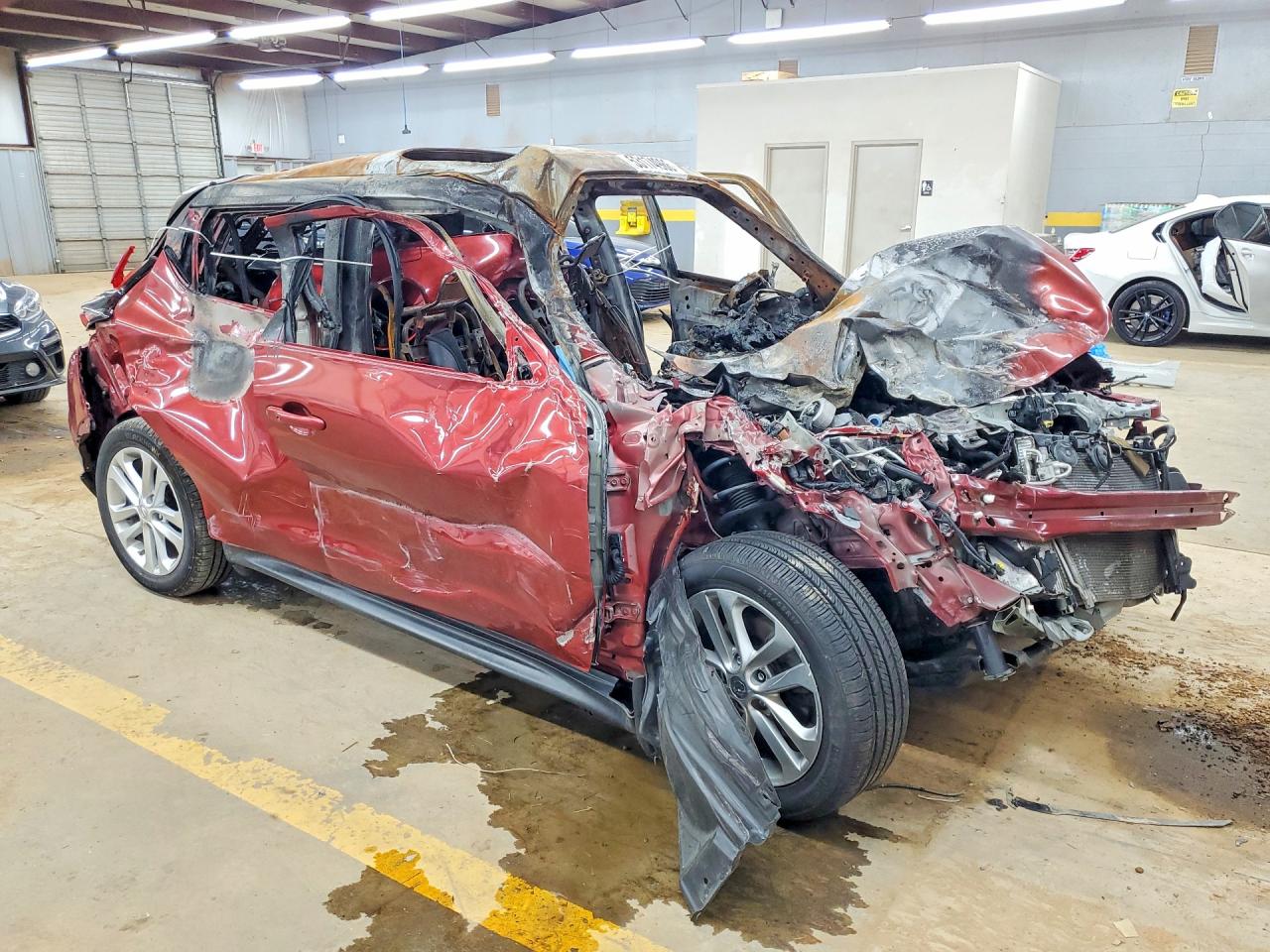 2015 Nissan Juke Sv Red vin: JN8AF5MR2FT508250
