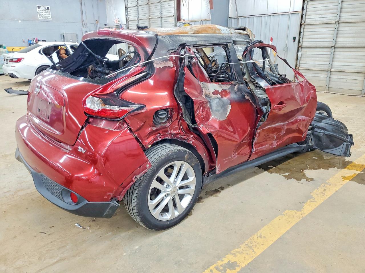 2015 Nissan Juke Sv Red vin: JN8AF5MR2FT508250