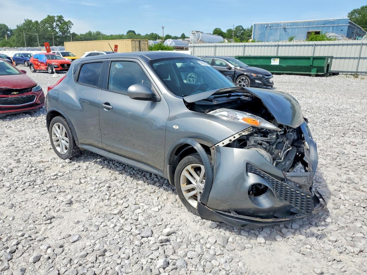 2011 Nissan Juke S Серый vin: JN8AF5MR3BT002985
