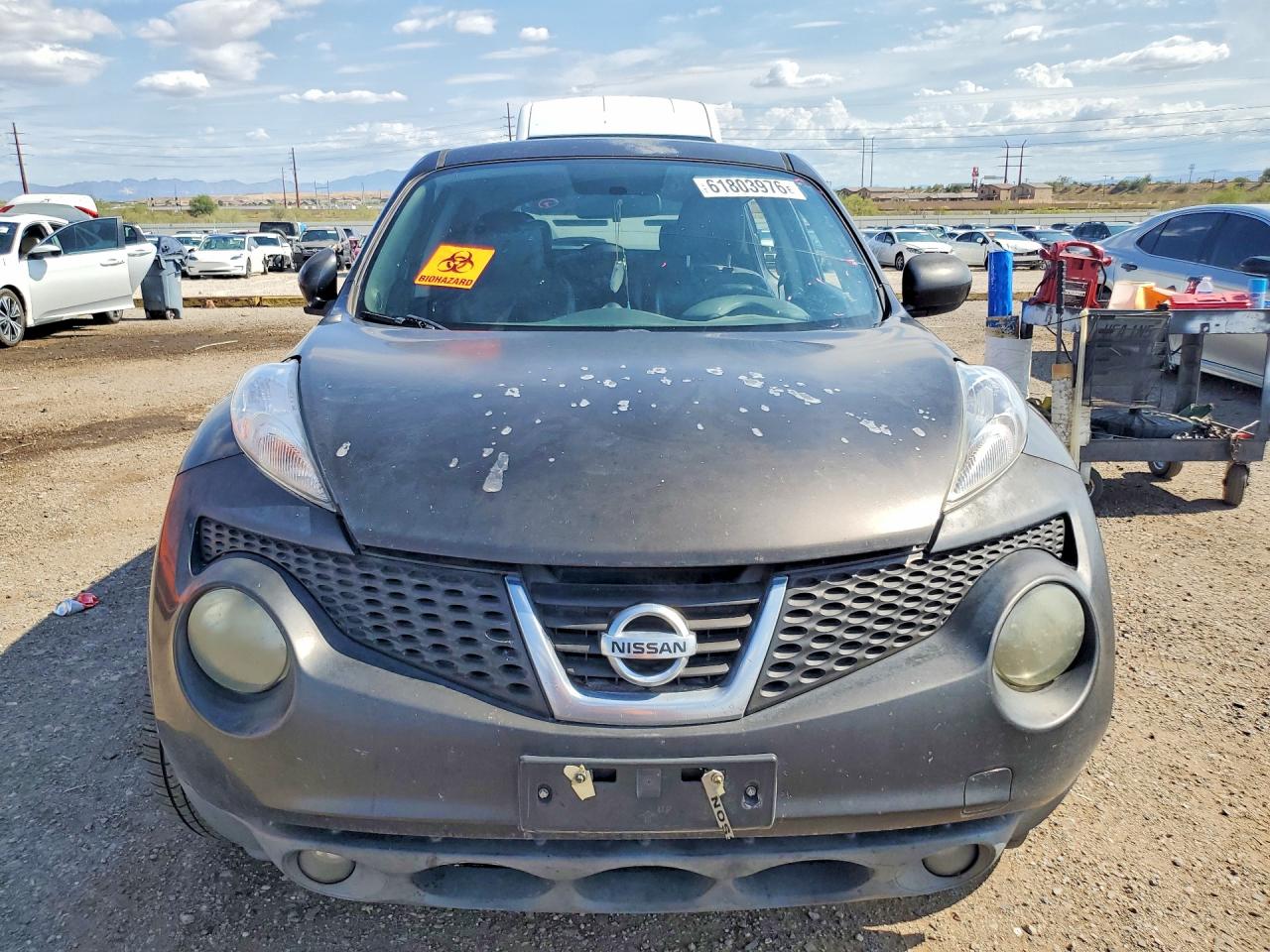 2011 Nissan Juke S Charcoal vin: JN8AF5MR3BT003618