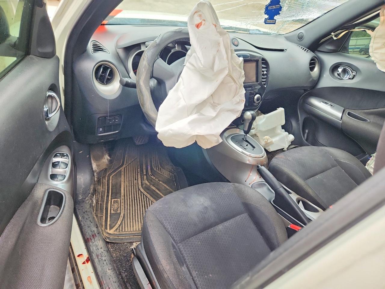 2011 Nissan Juke S Белый vin: JN8AF5MR3BT012755