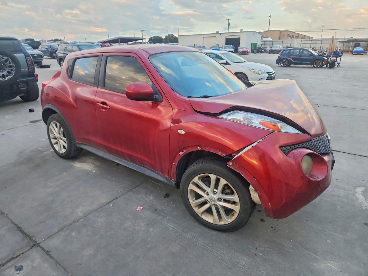 2012 Nissan Juke S Red vin: JN8AF5MR3CT100206