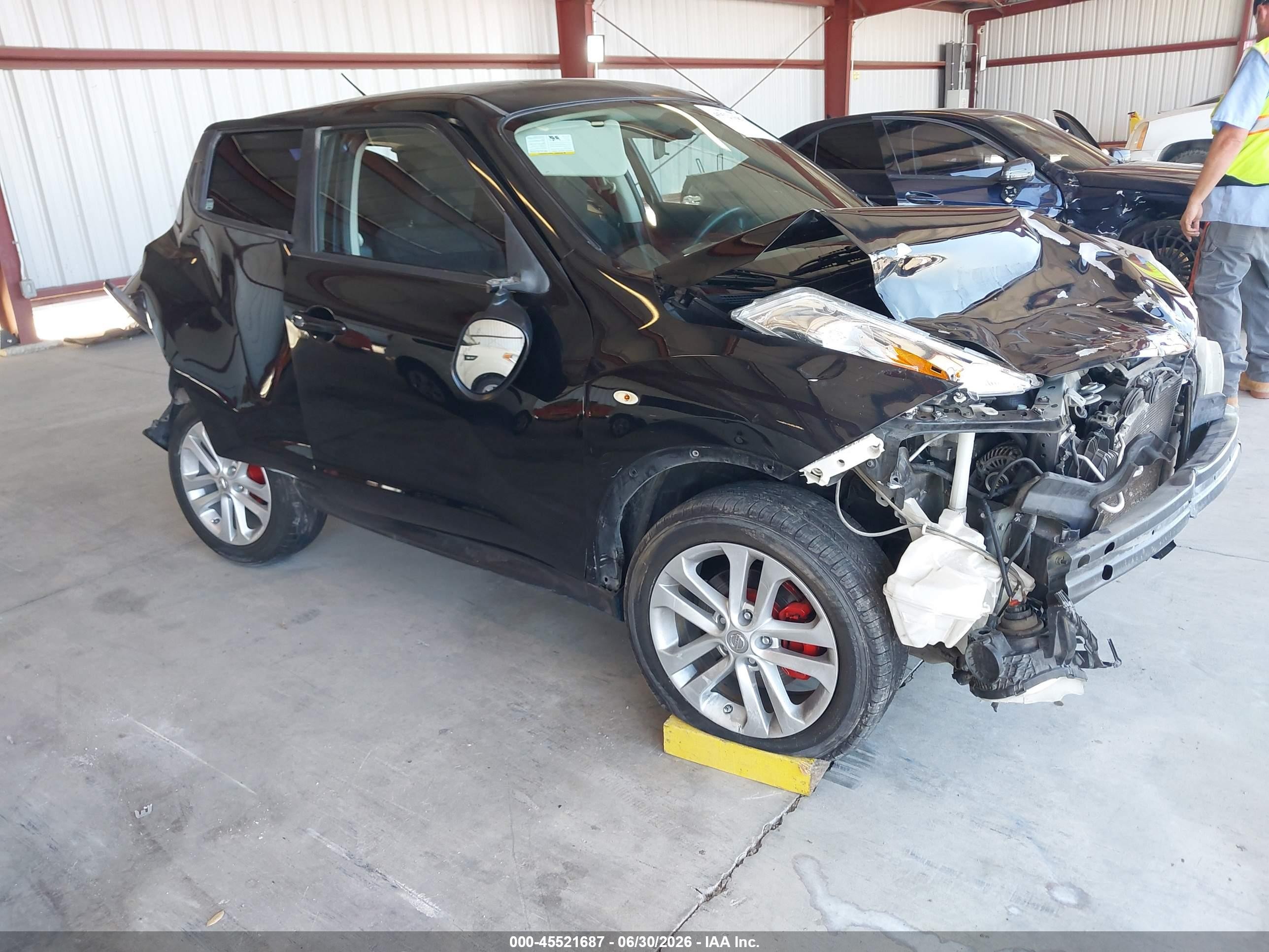2012 Nissan Juke S Black vin: JN8AF5MR3CT108855