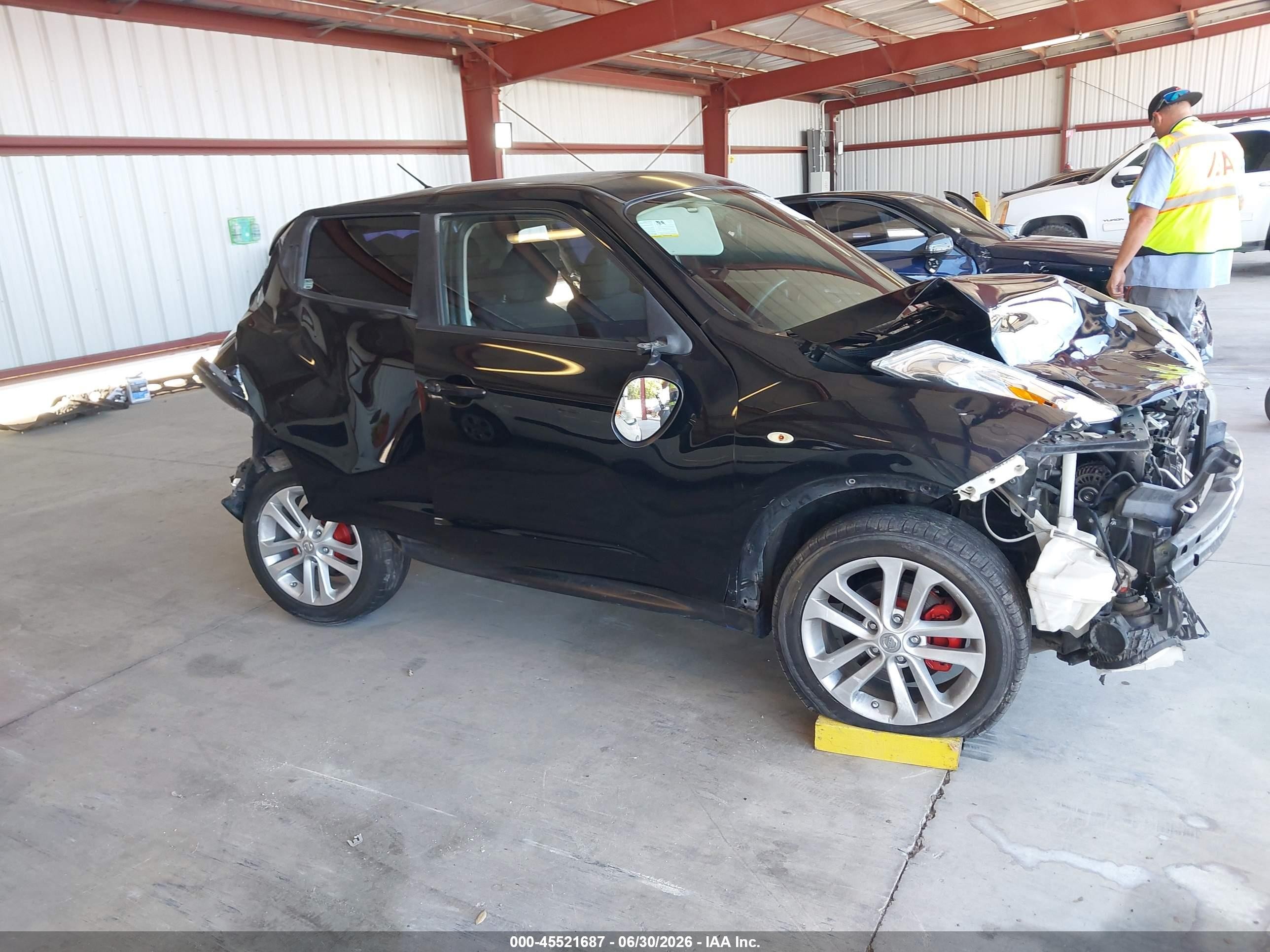 2012 Nissan Juke S Black vin: JN8AF5MR3CT108855