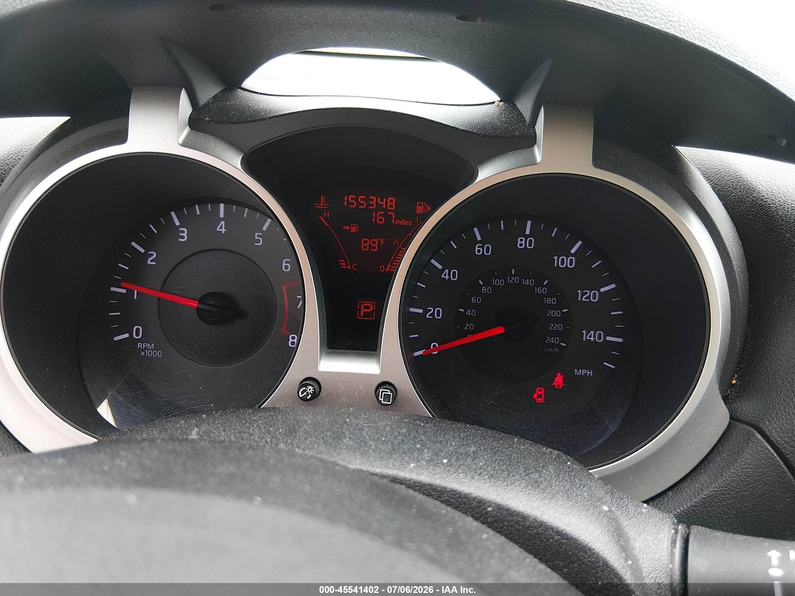 2012 Nissan Juke Sv Silver vin: JN8AF5MR3CT111626