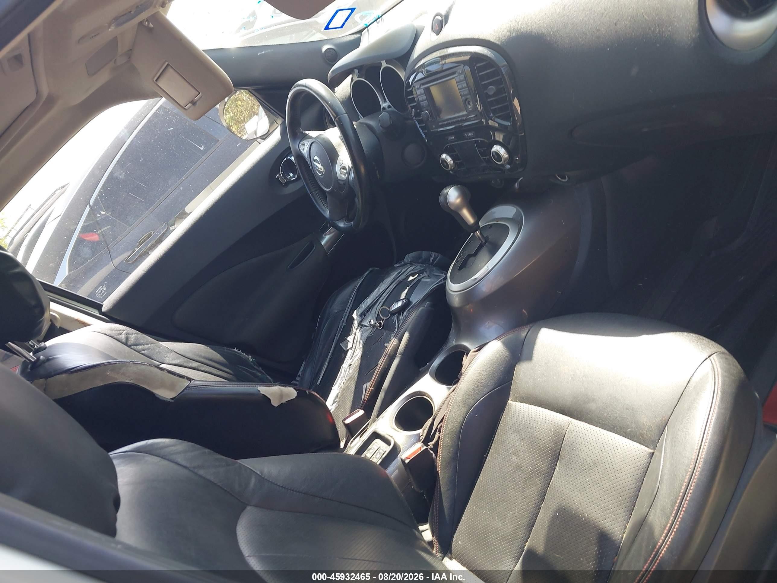 2012 Nissan Juke Sl White vin: JN8AF5MR3CT116132