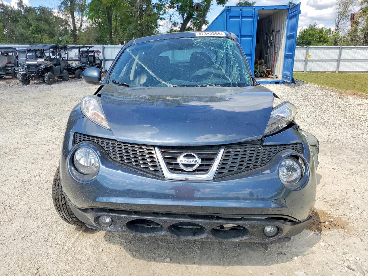 2013 Nissan Juke S Синий vin: JN8AF5MR3DT201165