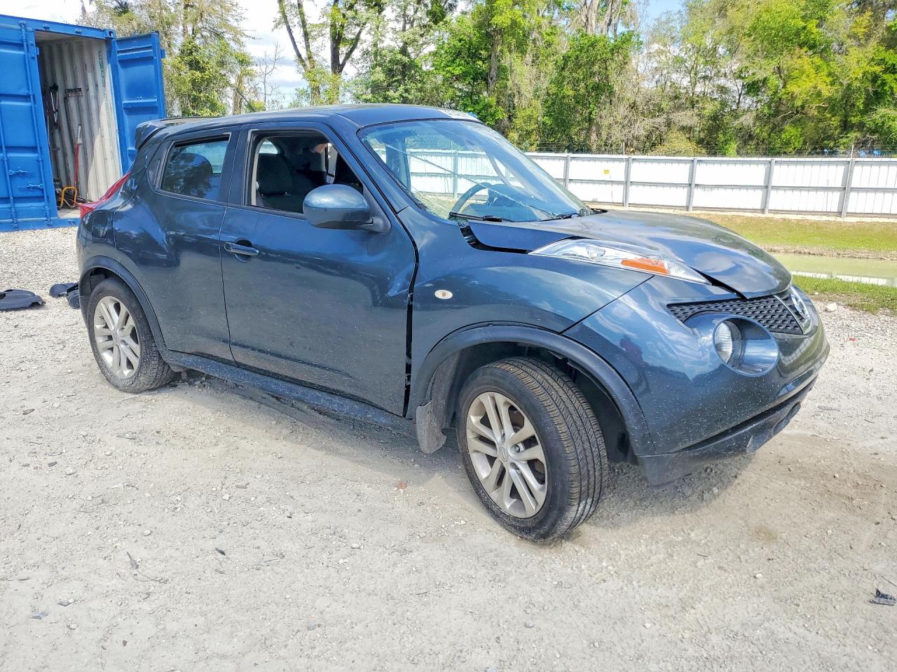 2013 Nissan Juke S Синий vin: JN8AF5MR3DT201165