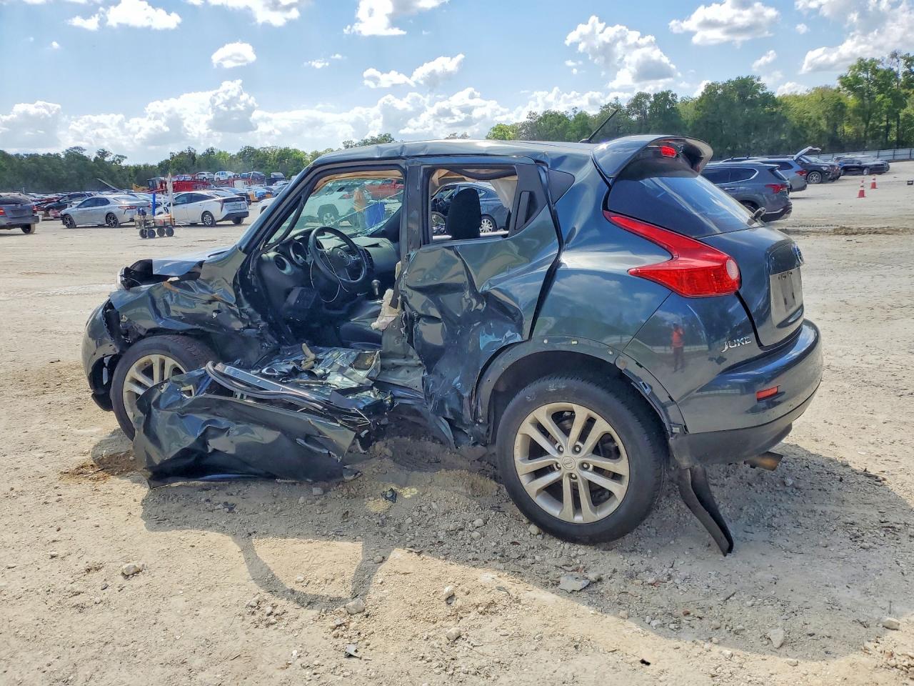 2013 Nissan Juke S Синий vin: JN8AF5MR3DT201165