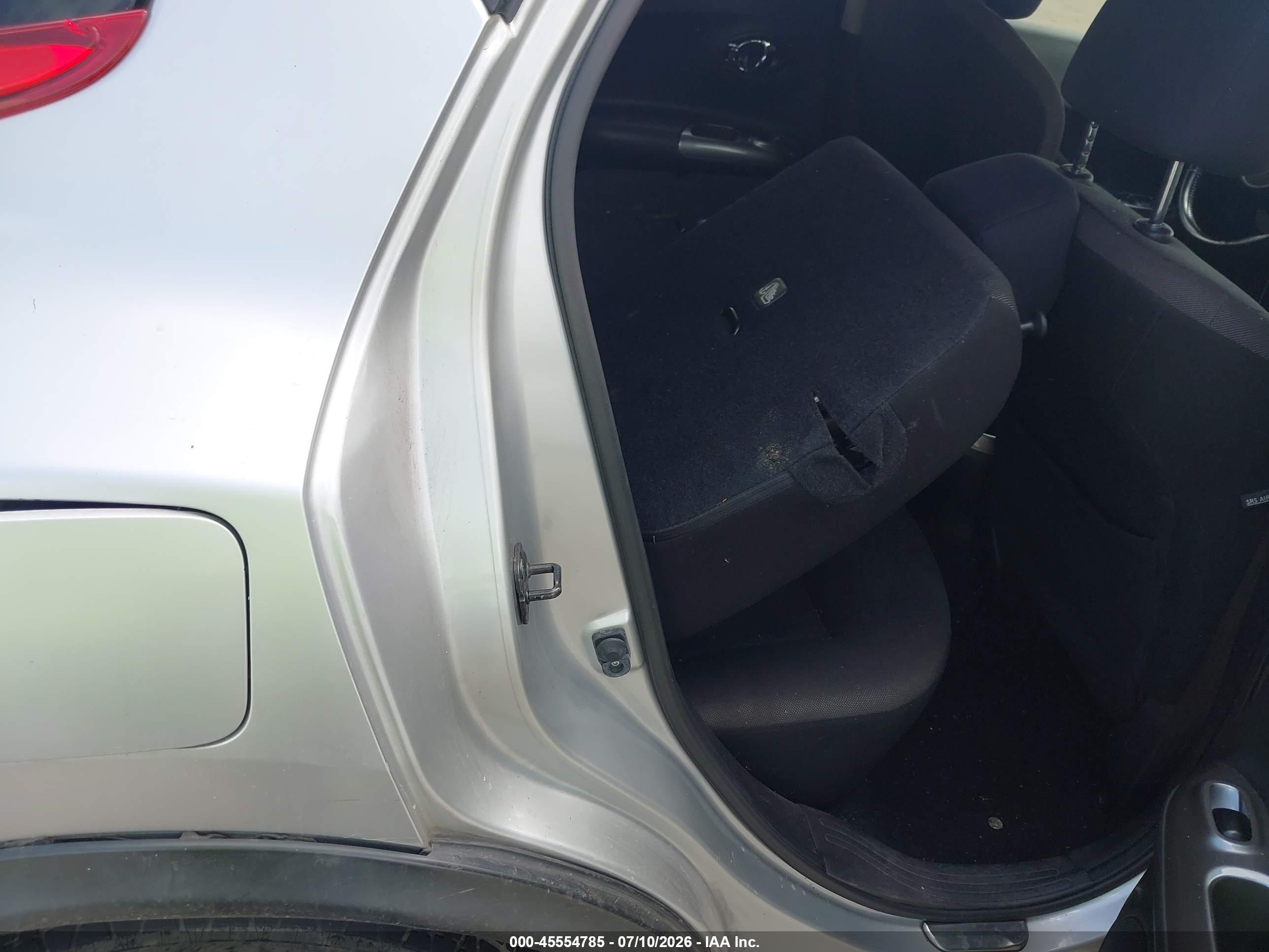 2013 Nissan Juke Sv Silver vin: JN8AF5MR3DT201344