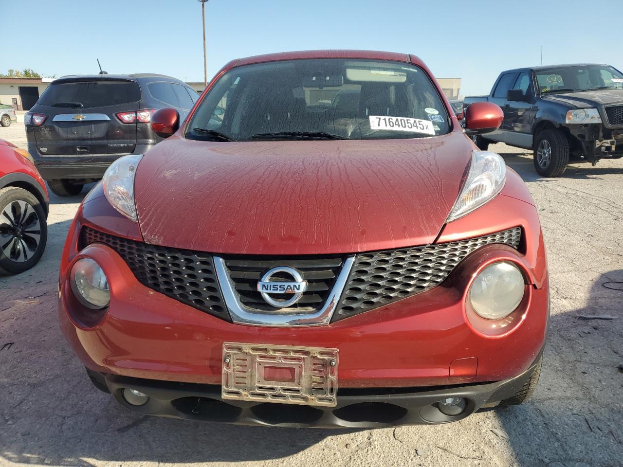 2013 Niss Juke Red vin: JN8AF5MR3DT201876