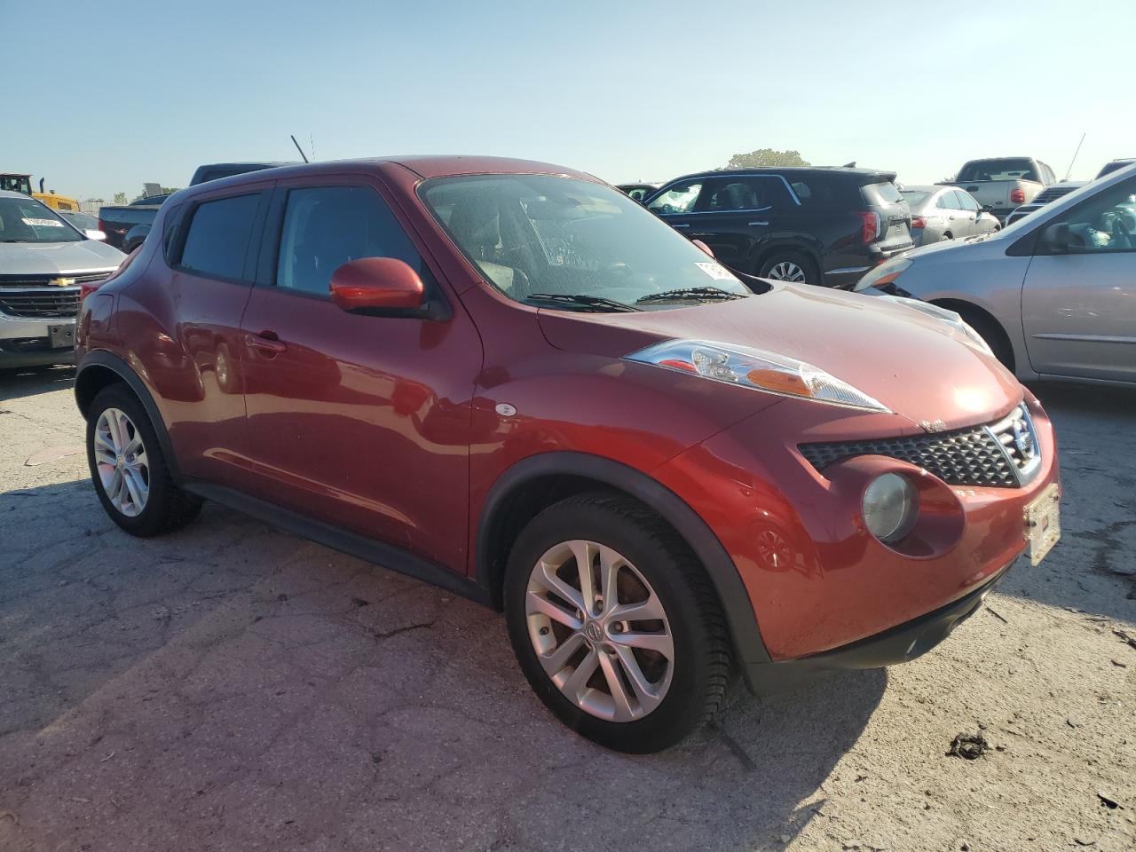 2013 Niss Juke Red vin: JN8AF5MR3DT201876