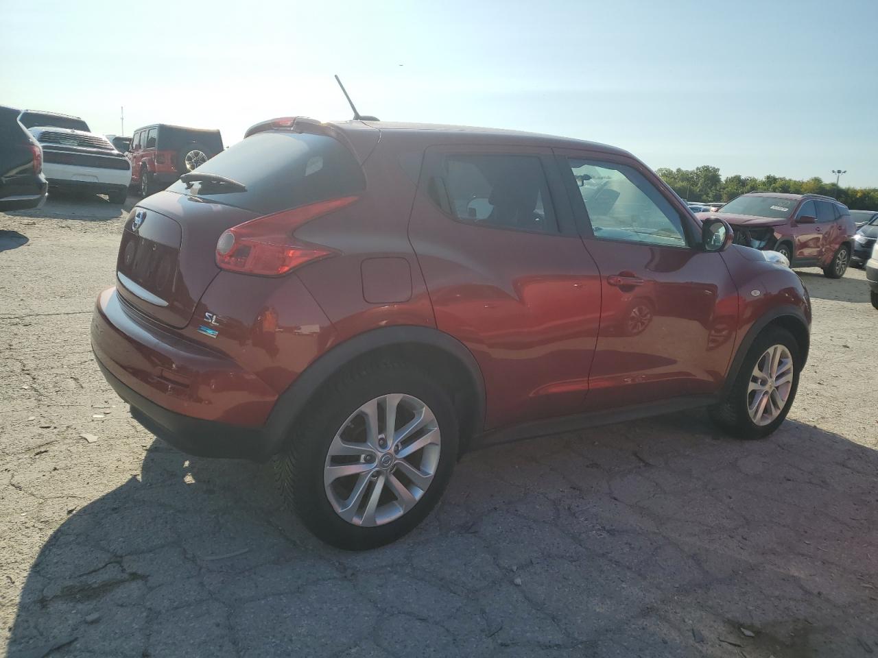 2013 Niss Juke Red vin: JN8AF5MR3DT201876