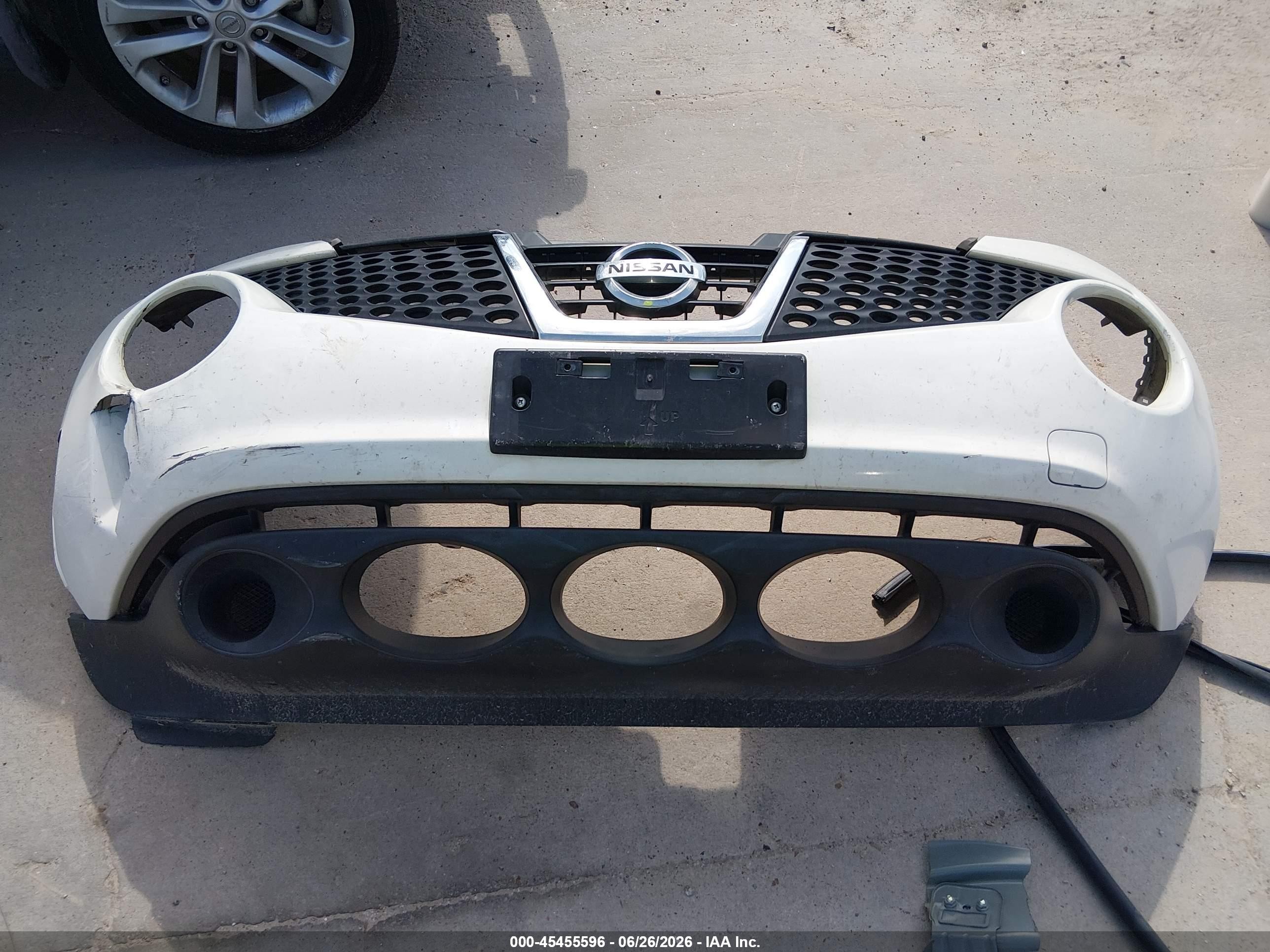 2013 Nissan Juke Sv White vin: JN8AF5MR3DT204177