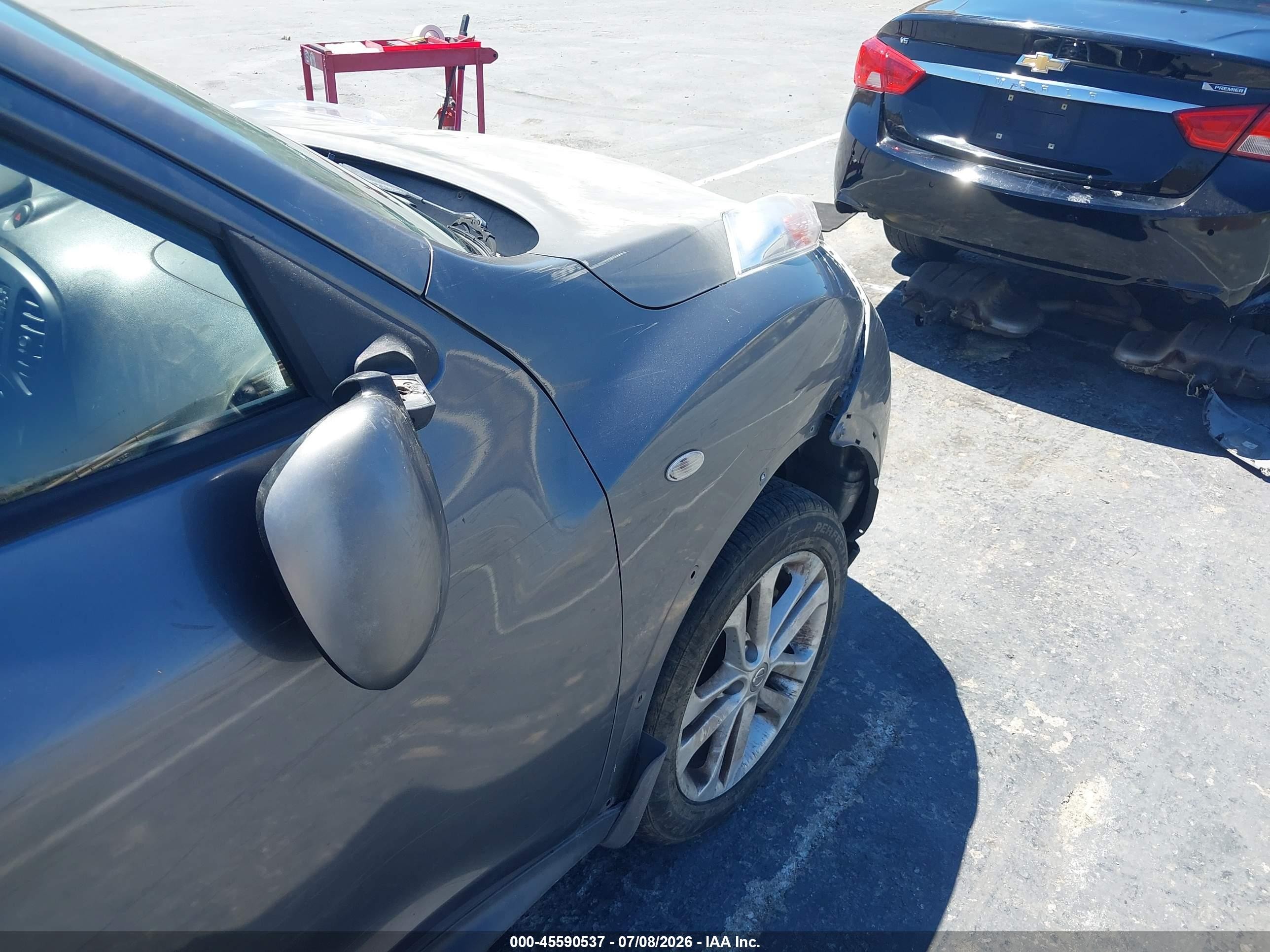 2013 Nissan Juke S Серый vin: JN8AF5MR3DT213302