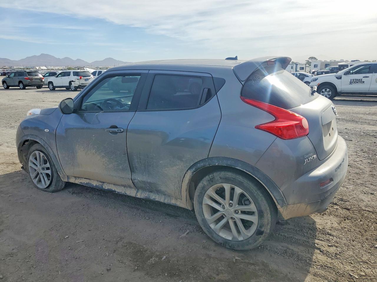 2013 Nissan Juke S Gray vin: JN8AF5MR3DT220444
