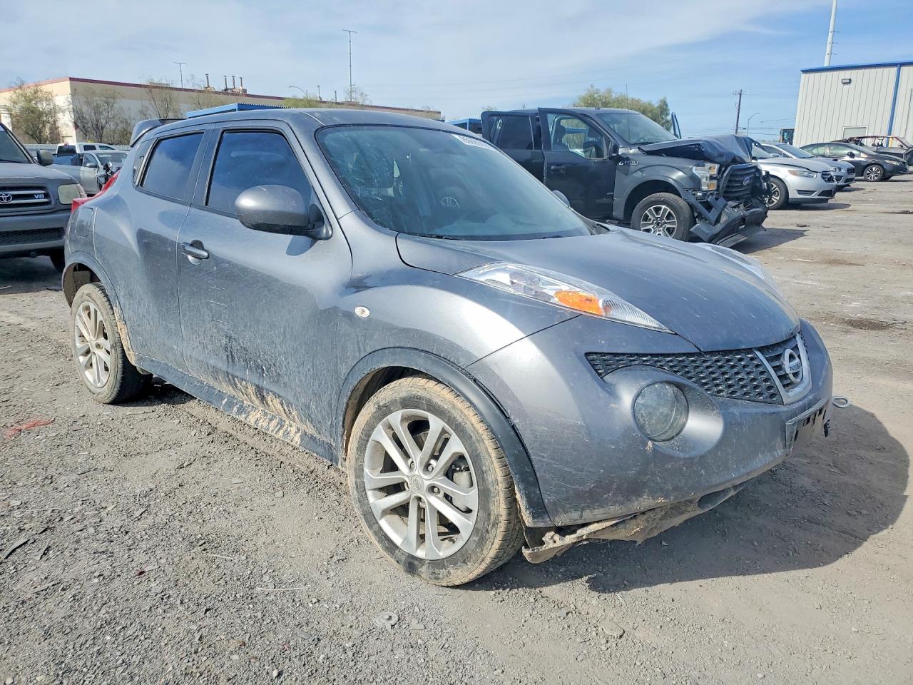 2013 Nissan Juke S Gray vin: JN8AF5MR3DT220444