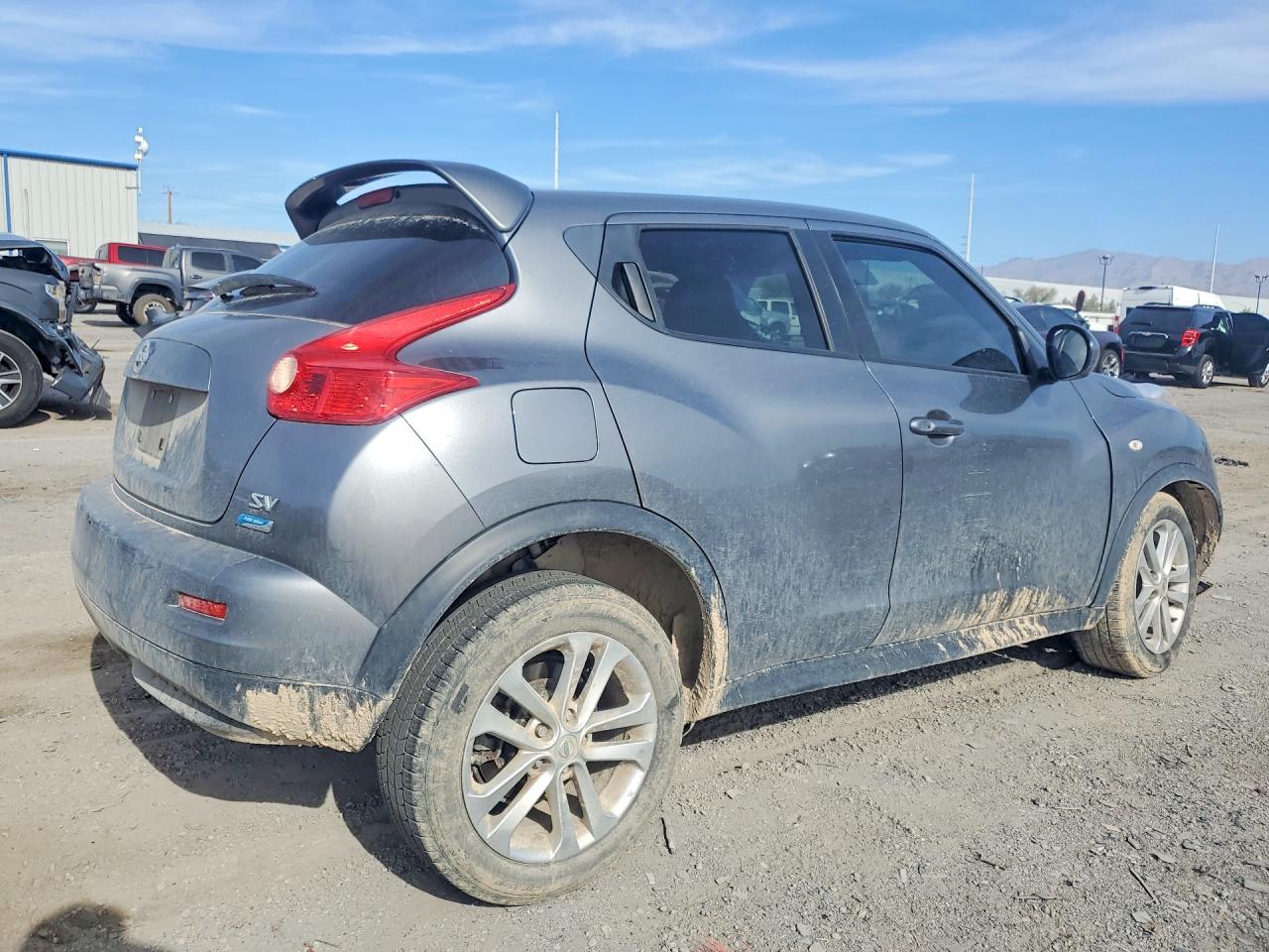 2013 Nissan Juke S Gray vin: JN8AF5MR3DT220444