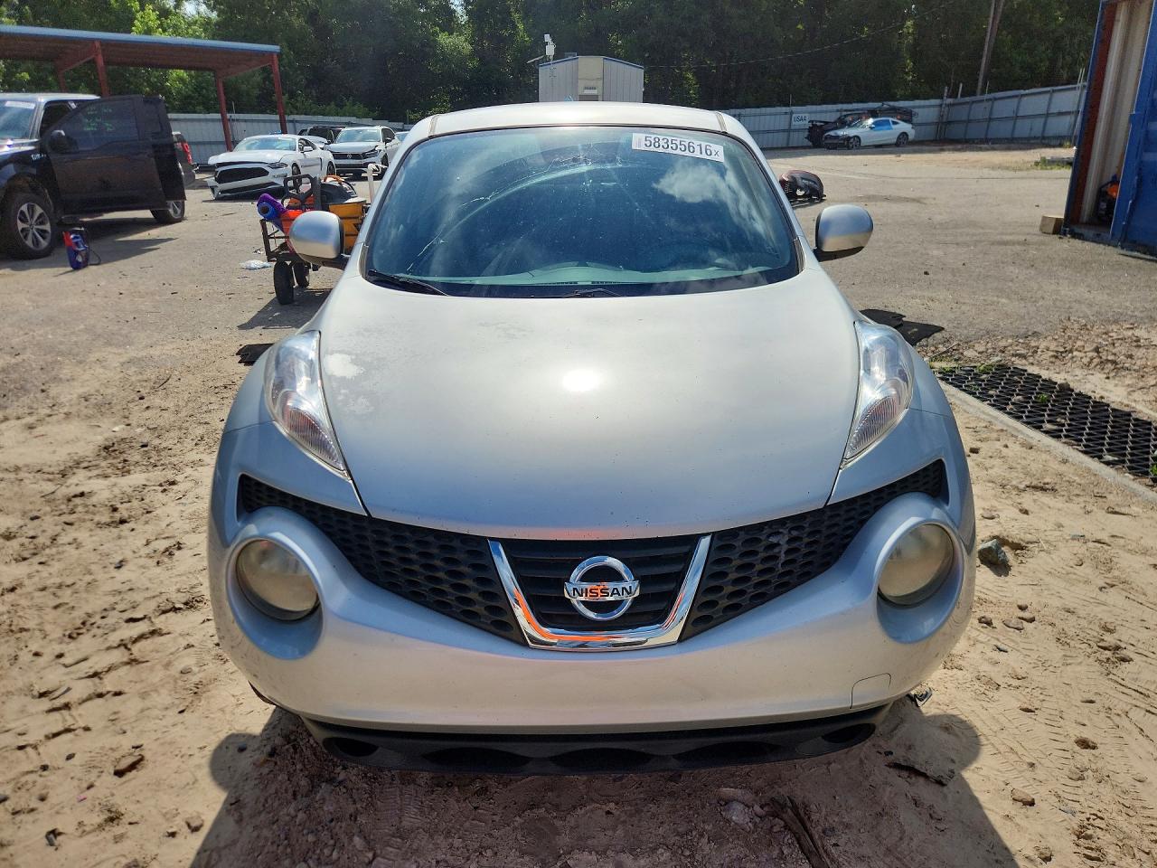 2013 Nissan Juke S Silver vin: JN8AF5MR3DT222419