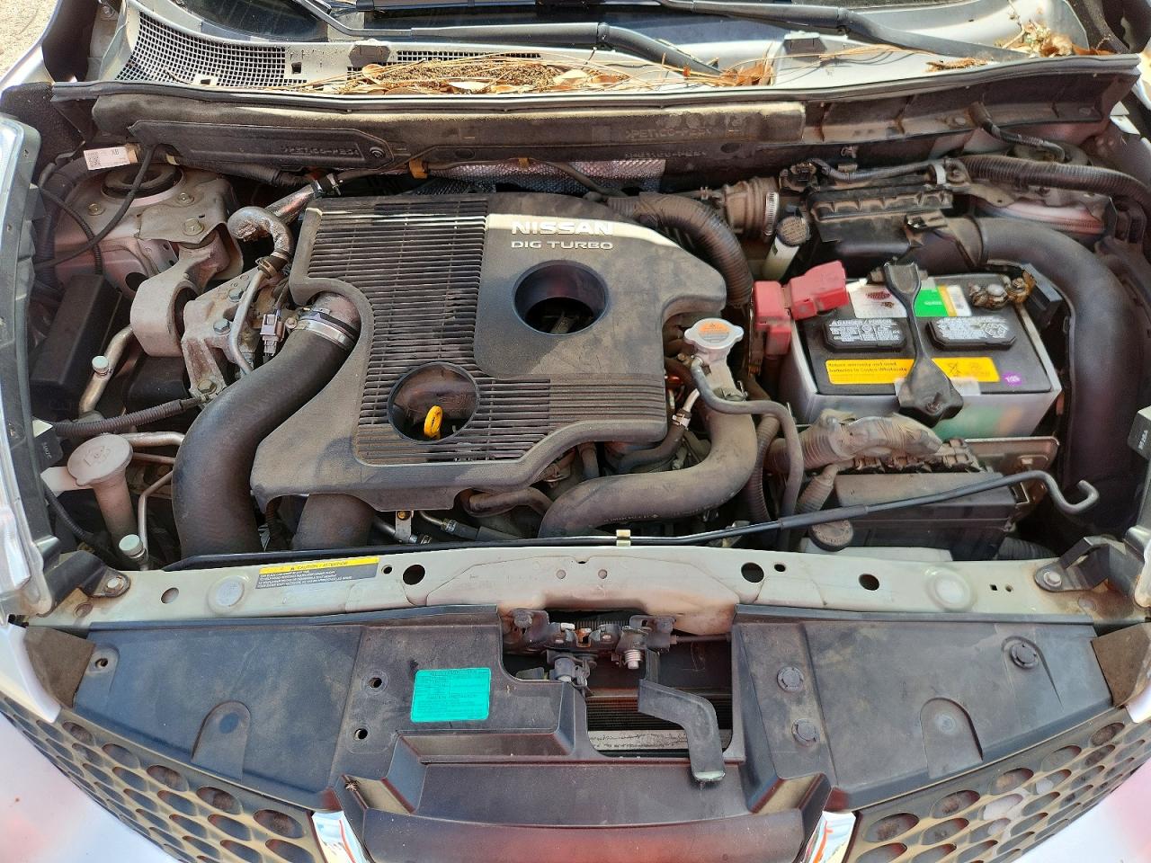 2013 Nissan Juke S Silver vin: JN8AF5MR3DT222419