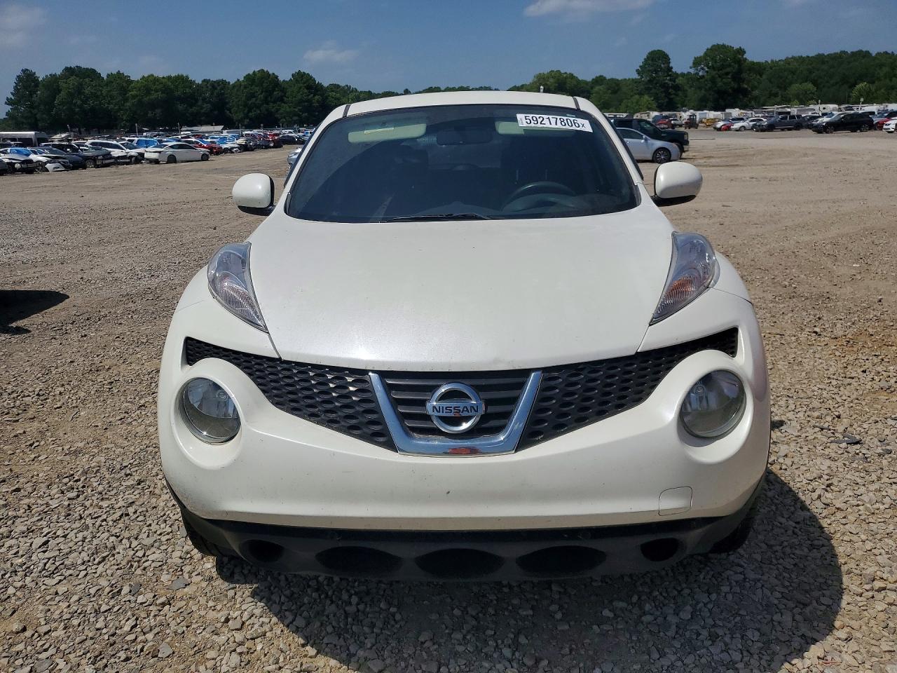 2013 Nissan Juke S White vin: JN8AF5MR3DT222596