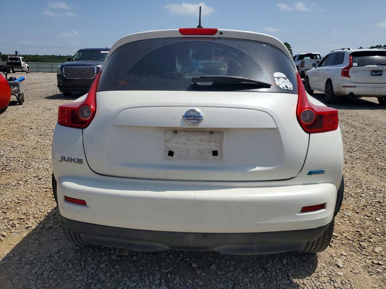 2013 Nissan Juke S White vin: JN8AF5MR3DT222596