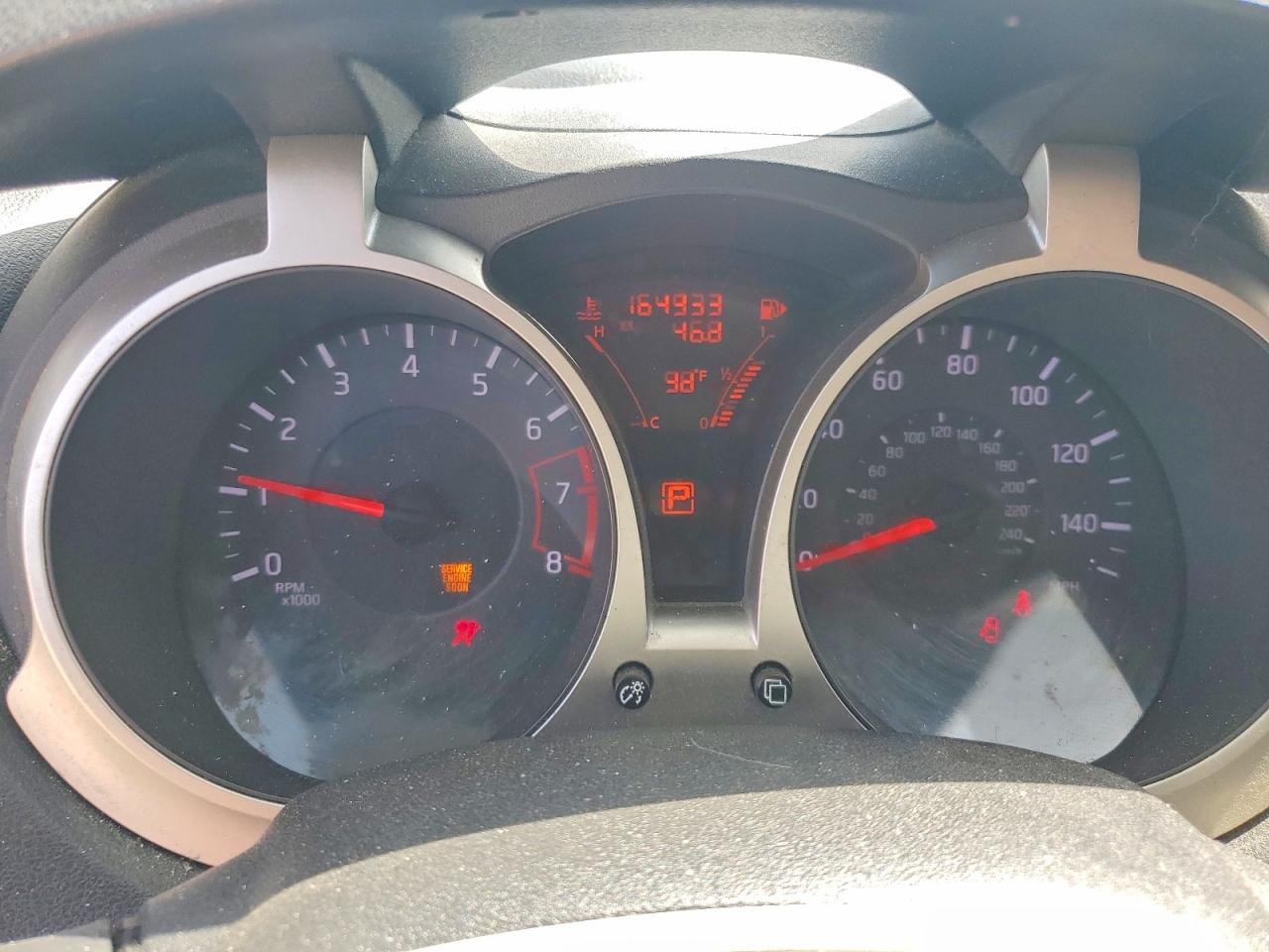 2013 Nissan Juke S White vin: JN8AF5MR3DT222596