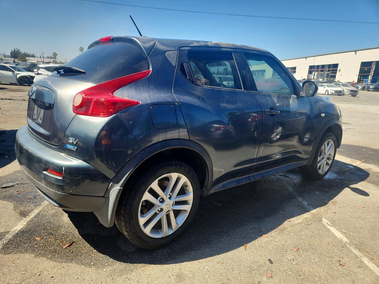 2013 Nissan Juke S/sv/sl Blue vin: JN8AF5MR3DT226163
