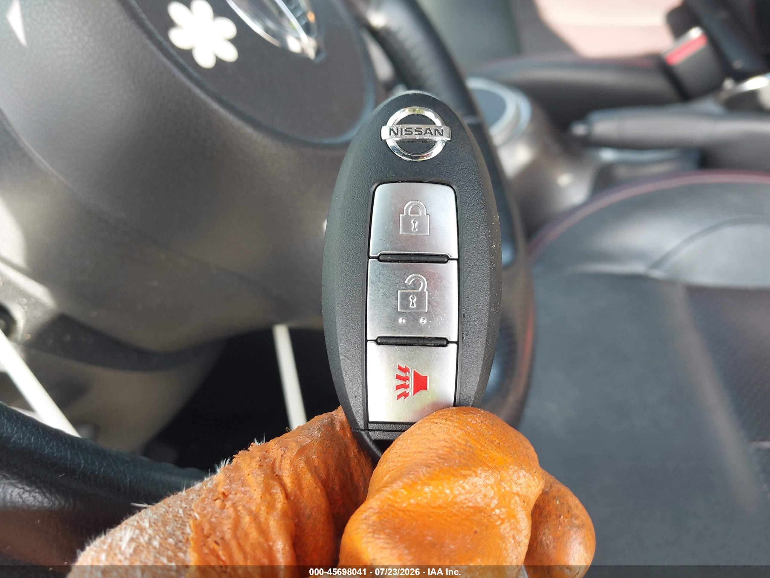 2014 Nissan Juke Sl White vin: JN8AF5MR3ET359751