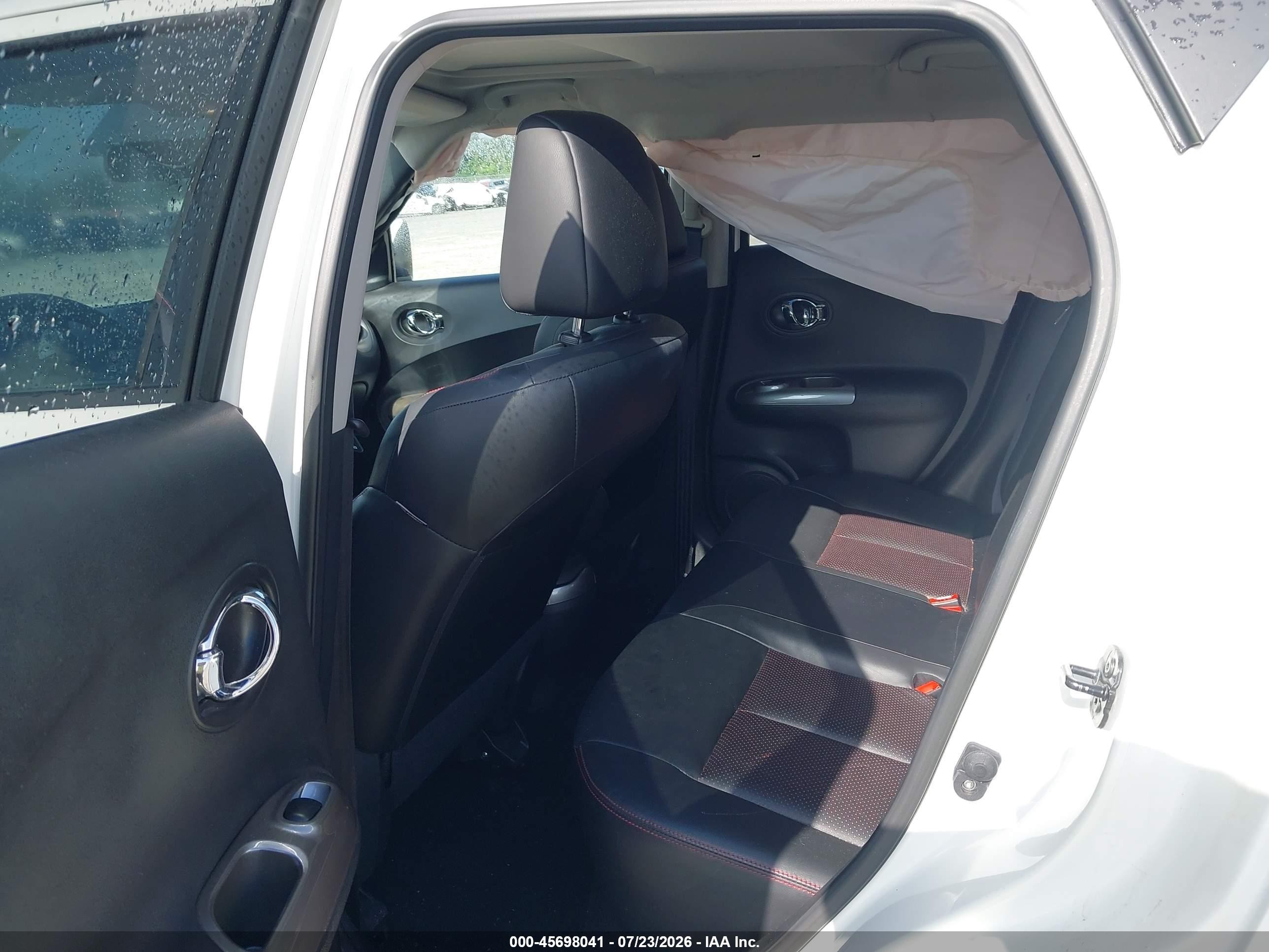 2014 Nissan Juke Sl White vin: JN8AF5MR3ET359751