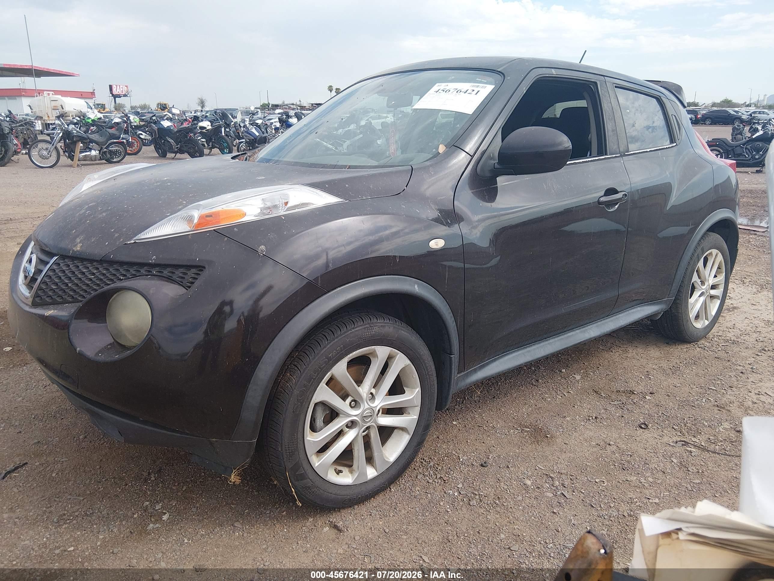 2014 Nissan Juke Sv Purple vin: JN8AF5MR3ET361211