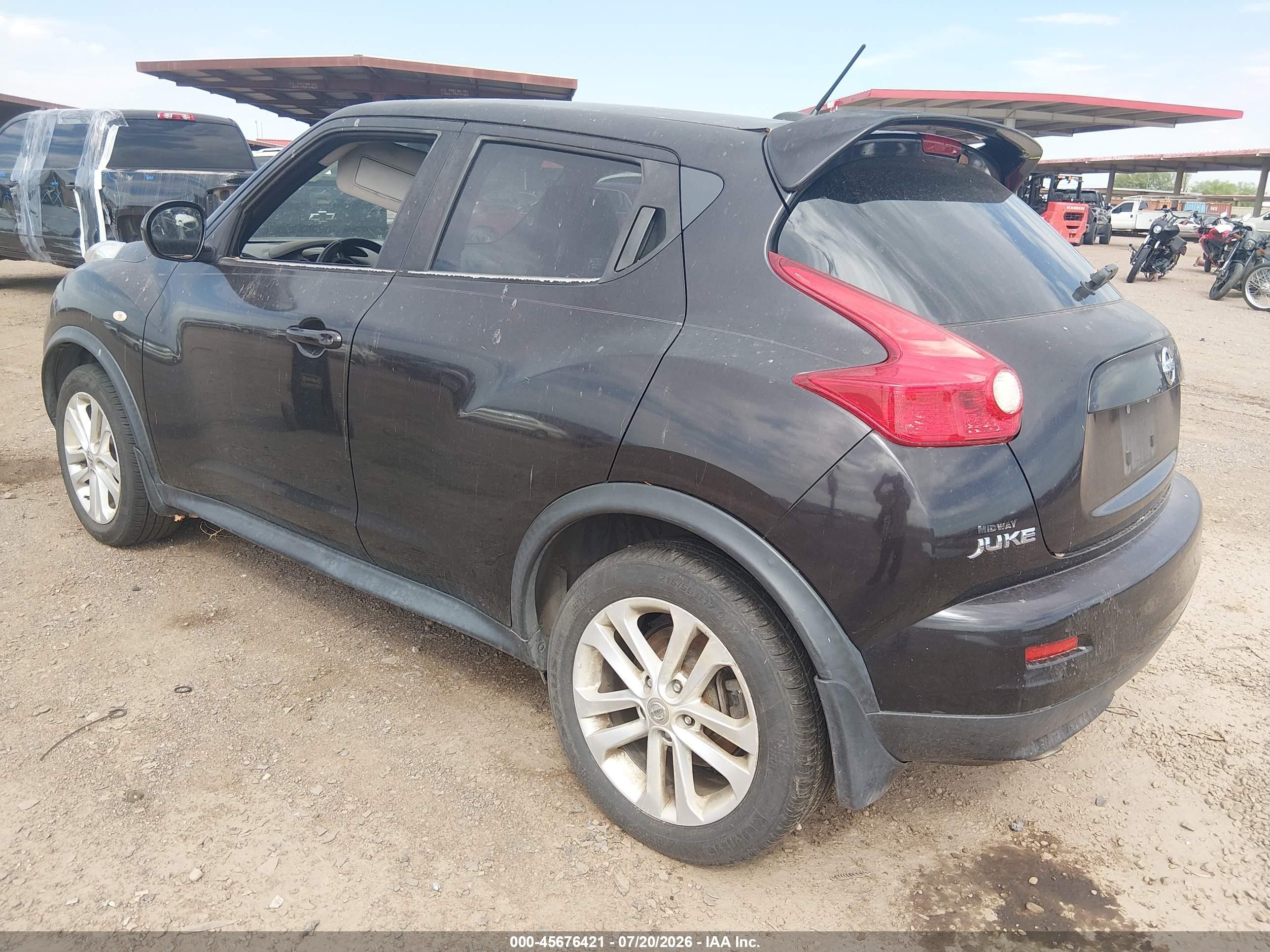 2014 Nissan Juke Sv Purple vin: JN8AF5MR3ET361211
