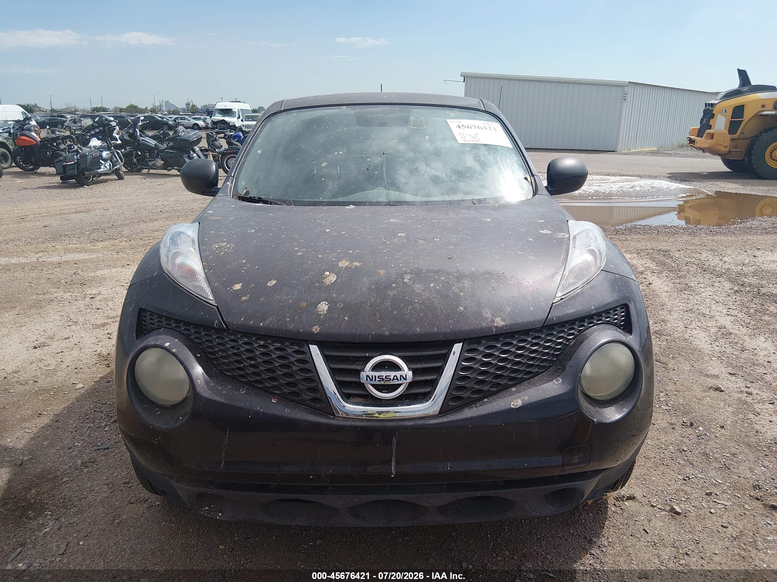 2014 Nissan Juke Sv Purple vin: JN8AF5MR3ET361211