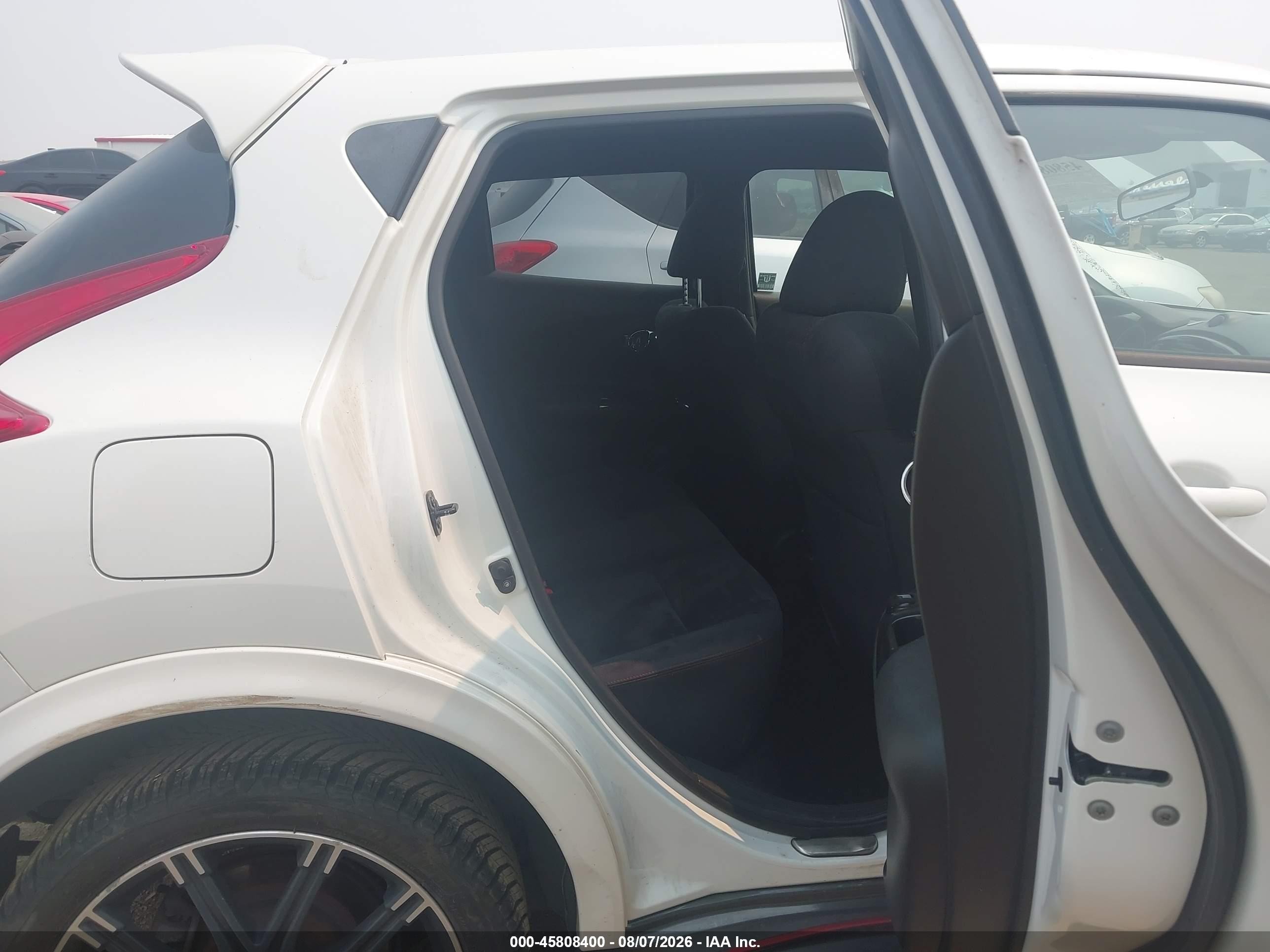 2014 Nissan Juke Nismo White vin: JN8AF5MR3ET362567