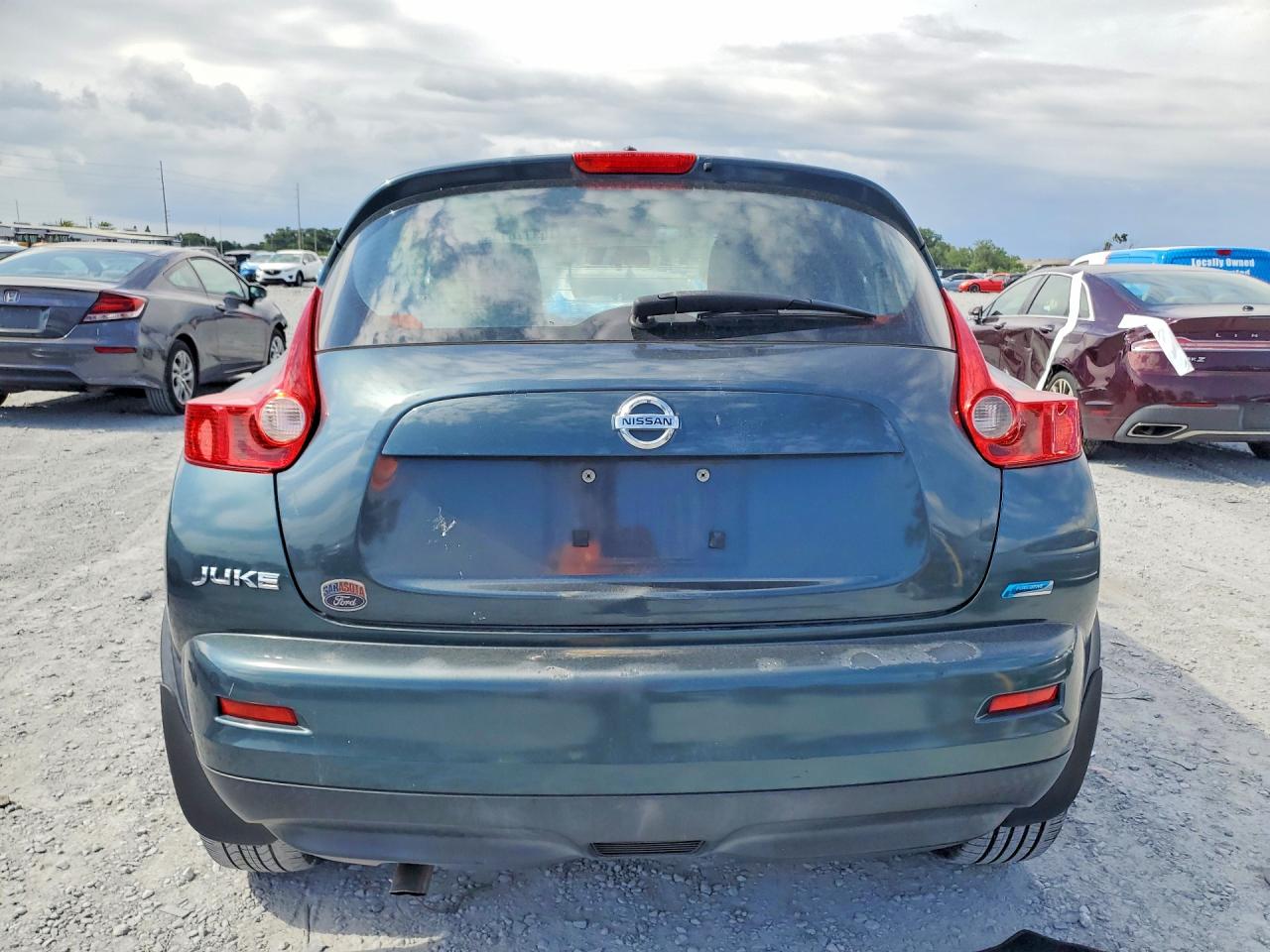 2014 Nissan Juke S Blue vin: JN8AF5MR3ET450566
