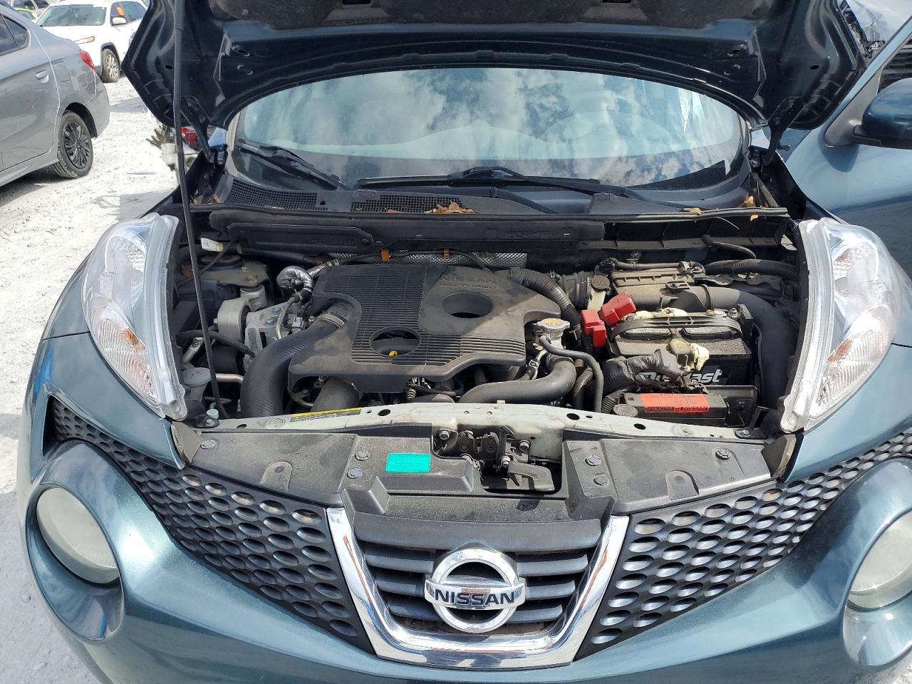 2014 Nissan Juke S Blue vin: JN8AF5MR3ET450566