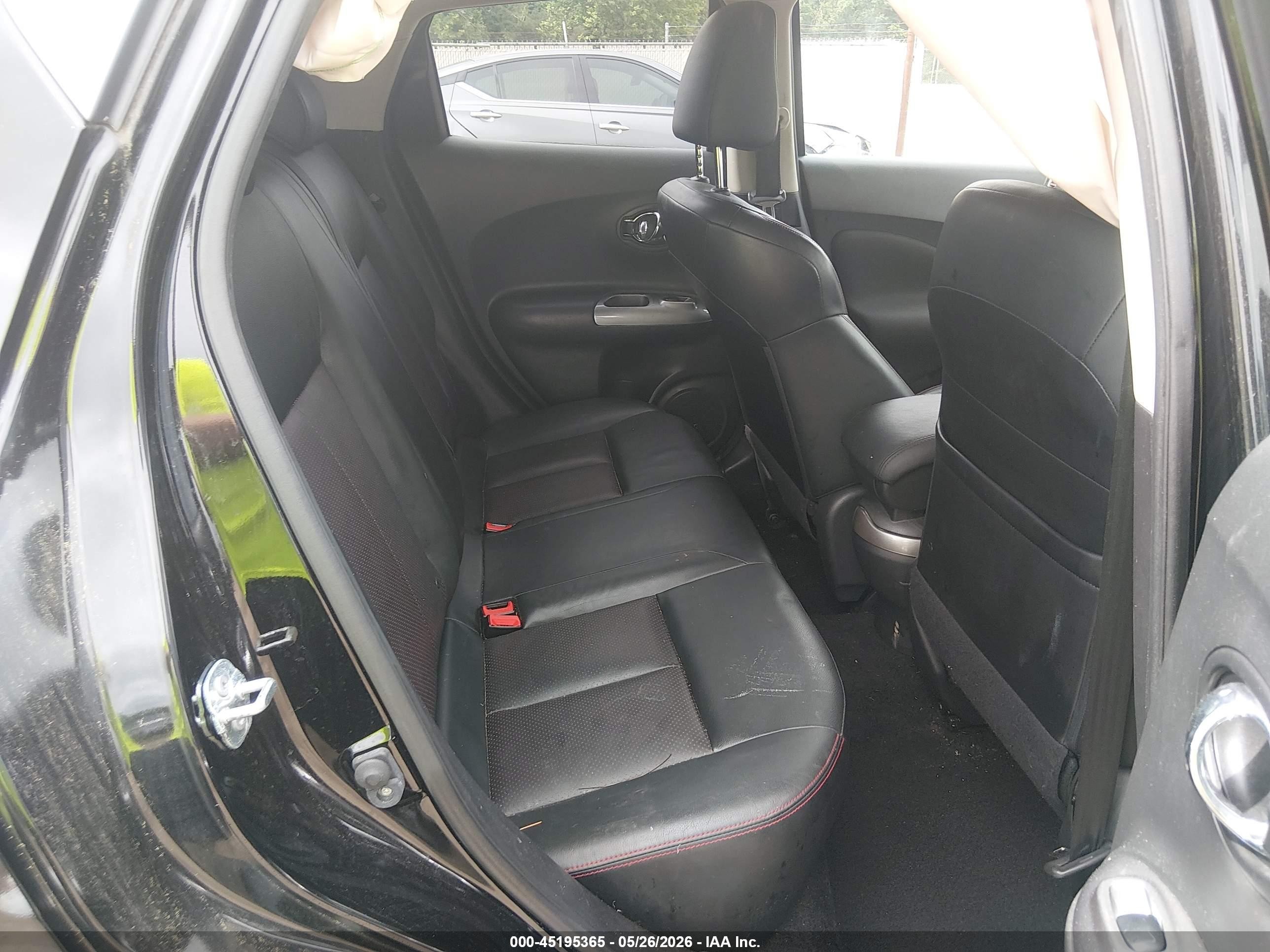 2015 Nissan Juke Sl Black vin: JN8AF5MR3FT507396
