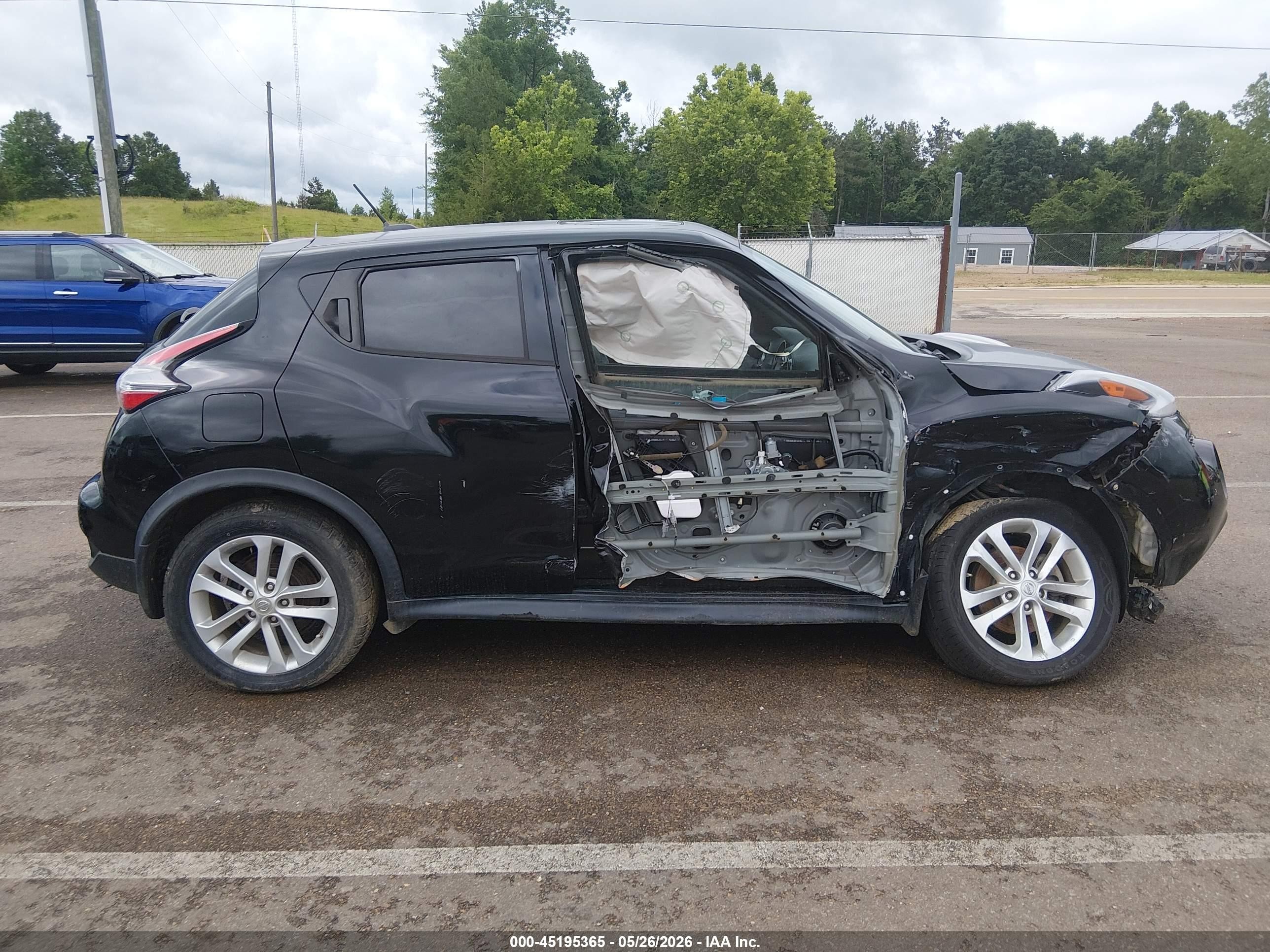 2015 Nissan Juke Sl Black vin: JN8AF5MR3FT507396