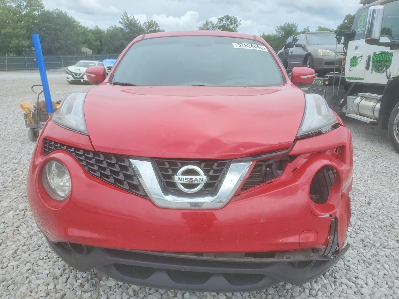 2015 Nissan Juke S Red vin: JN8AF5MR3FT513571